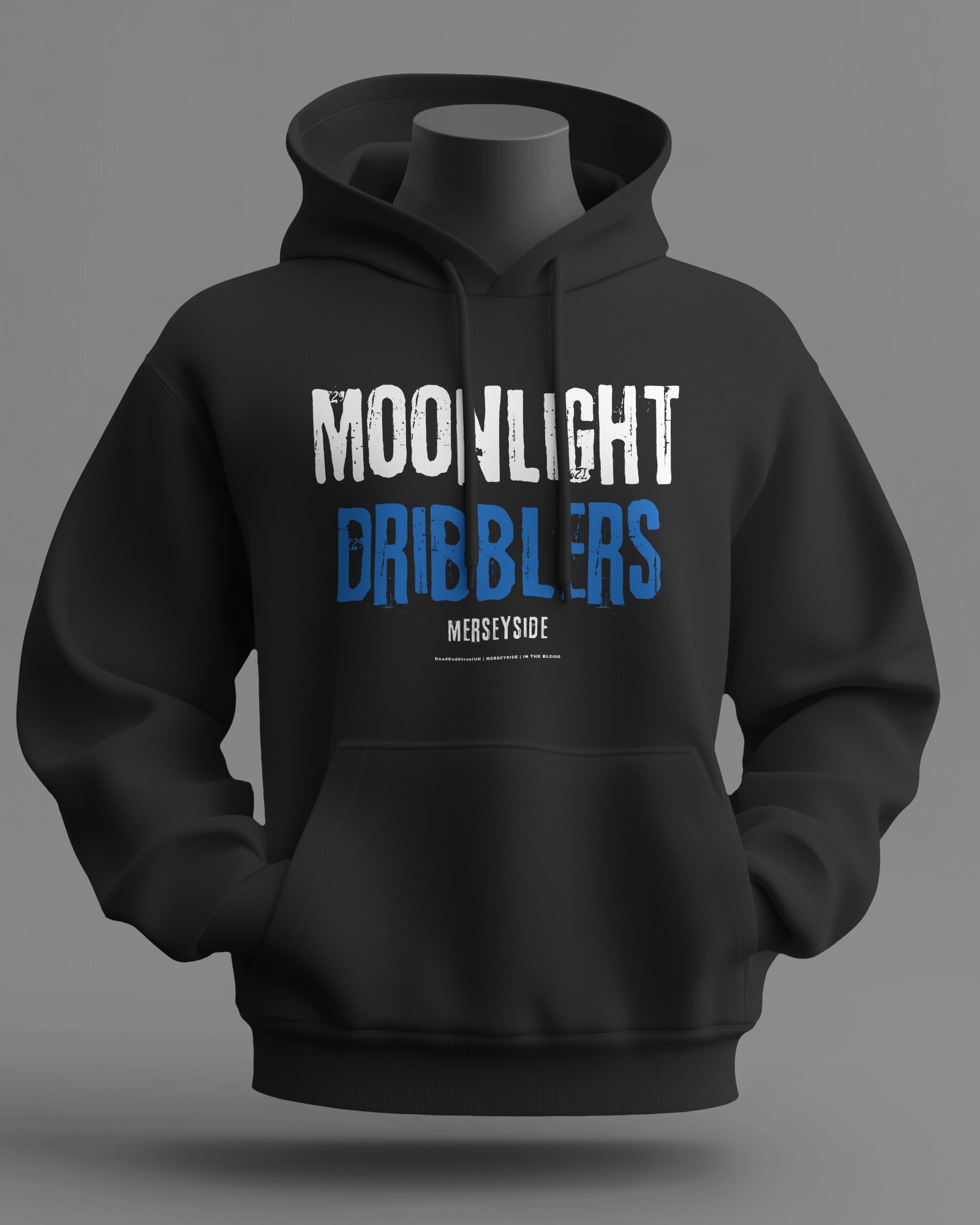 MOONLIGHT DRIBBLERS Midweight Hoodie | Merseyside | In The Blood