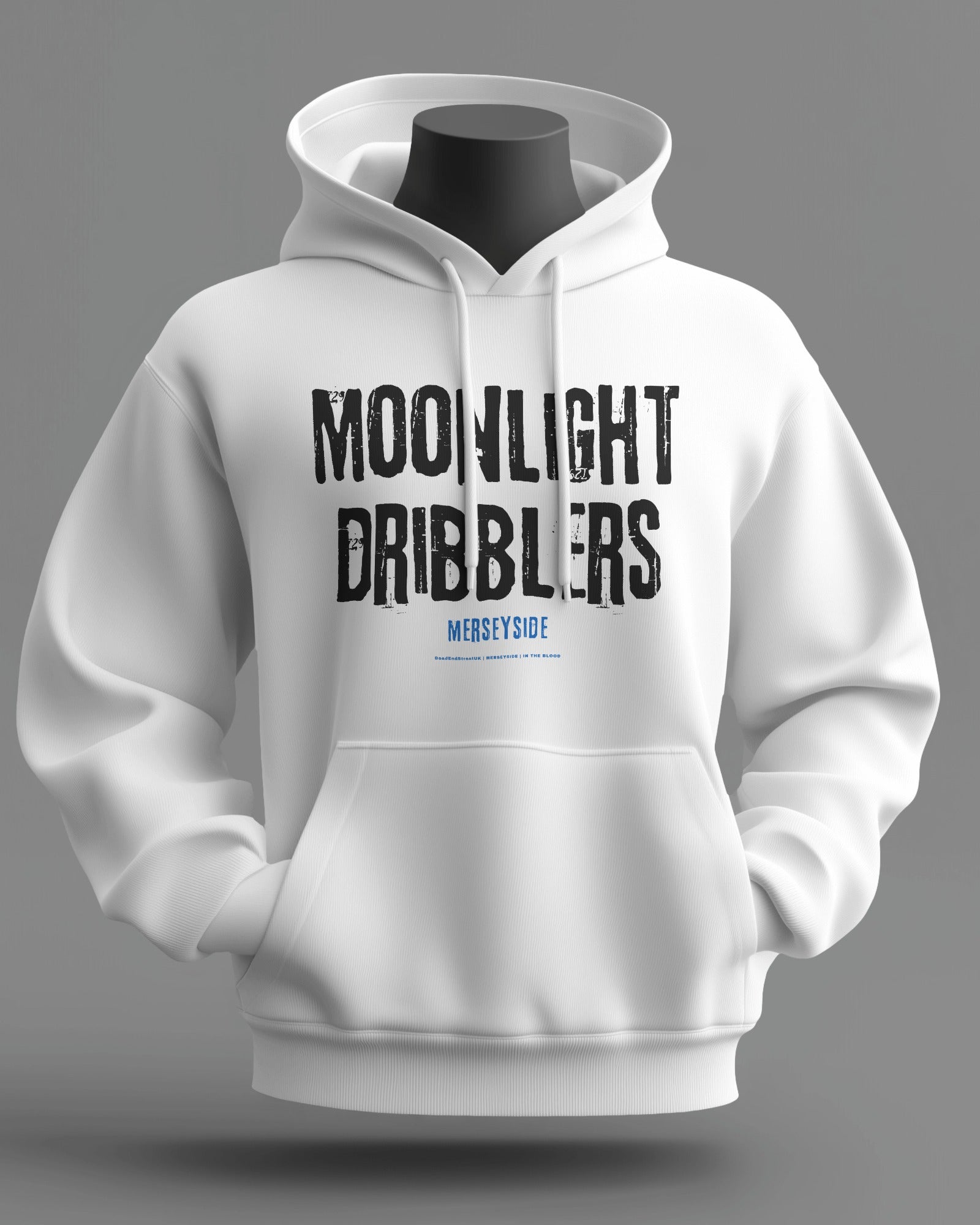 MOONLIGHT DRIBBLERS Midweight Hoodie | Merseyside | In The Blood