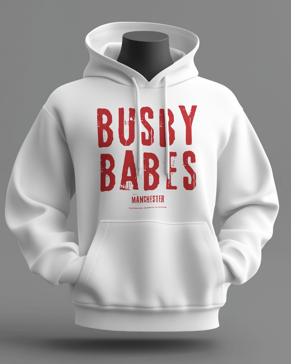 BUSBY B Midweight Hoodie | Manchester | In The Blood