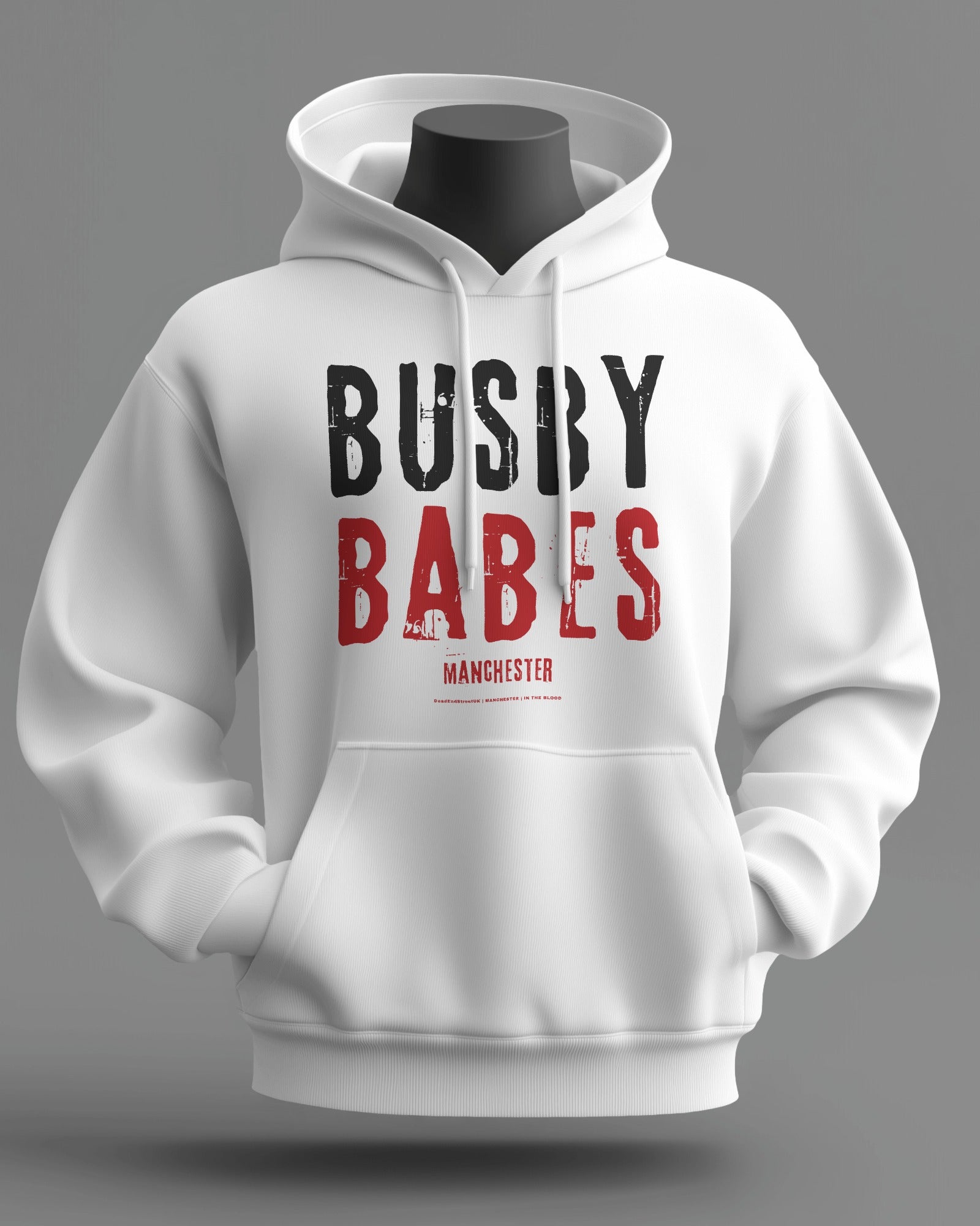 BUSBY B Midweight Hoodie | Manchester | In The Blood