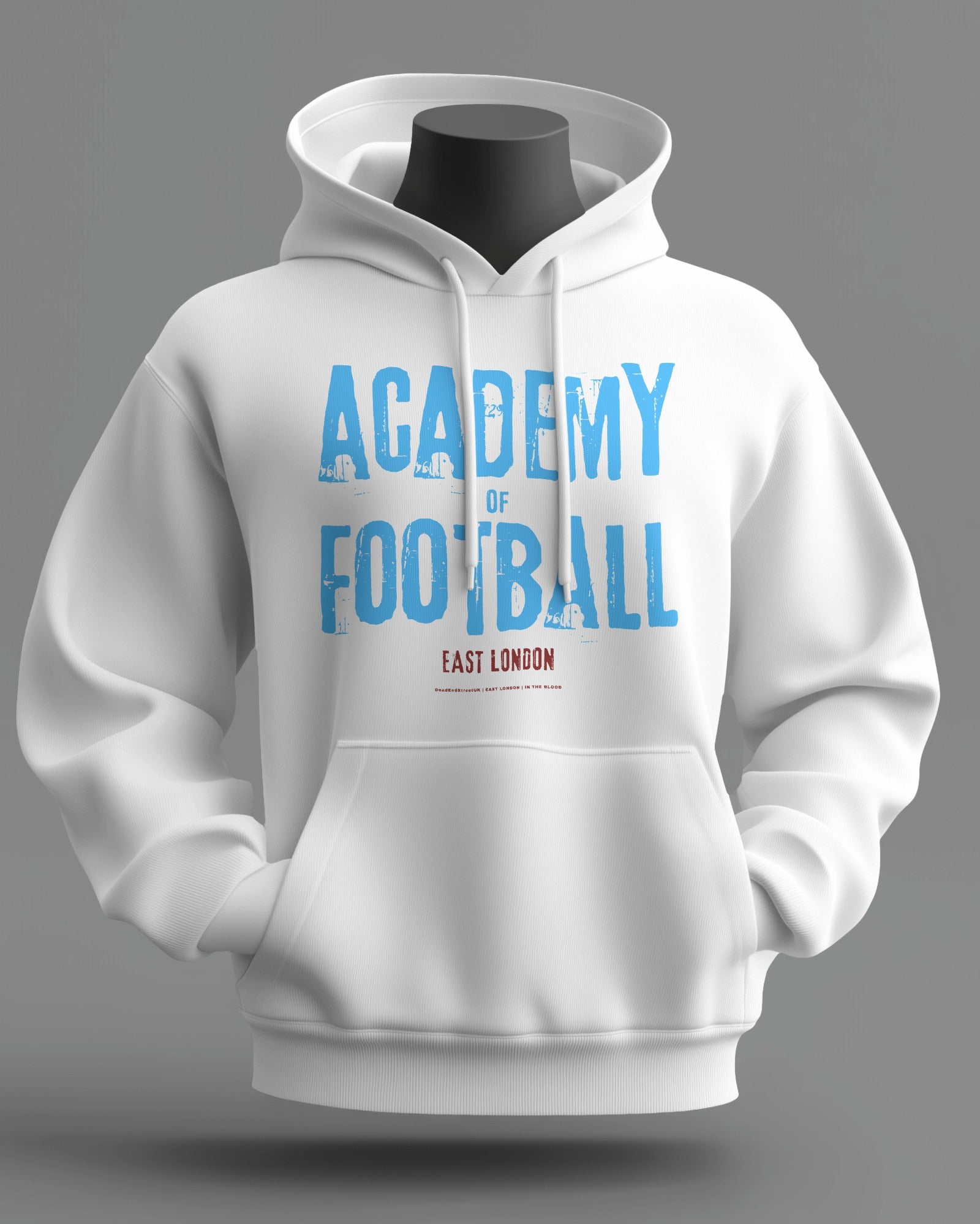 ACADEMY OF FOOTBALL Midweight Hoodie | East London | In The Blood