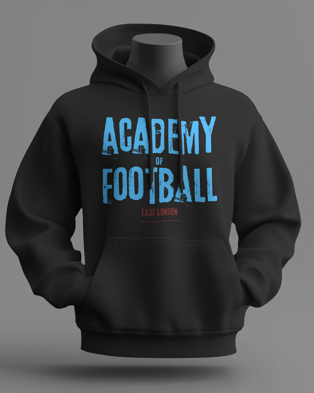 ACADEMY OF FOOTBALL Midweight Hoodie | East London | In The Blood