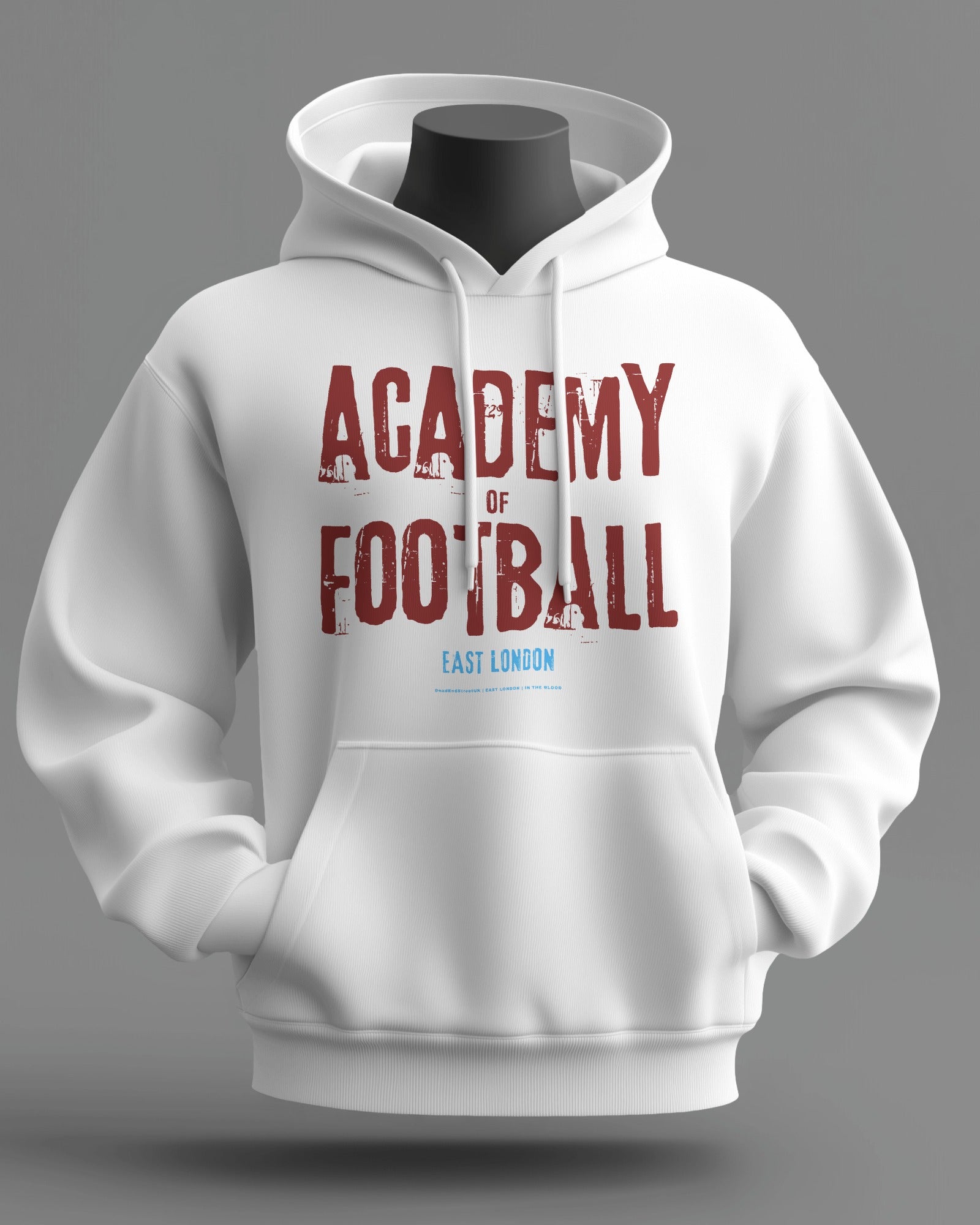 ACADEMY OF FOOTBALL Midweight Hoodie | East London | In The Blood