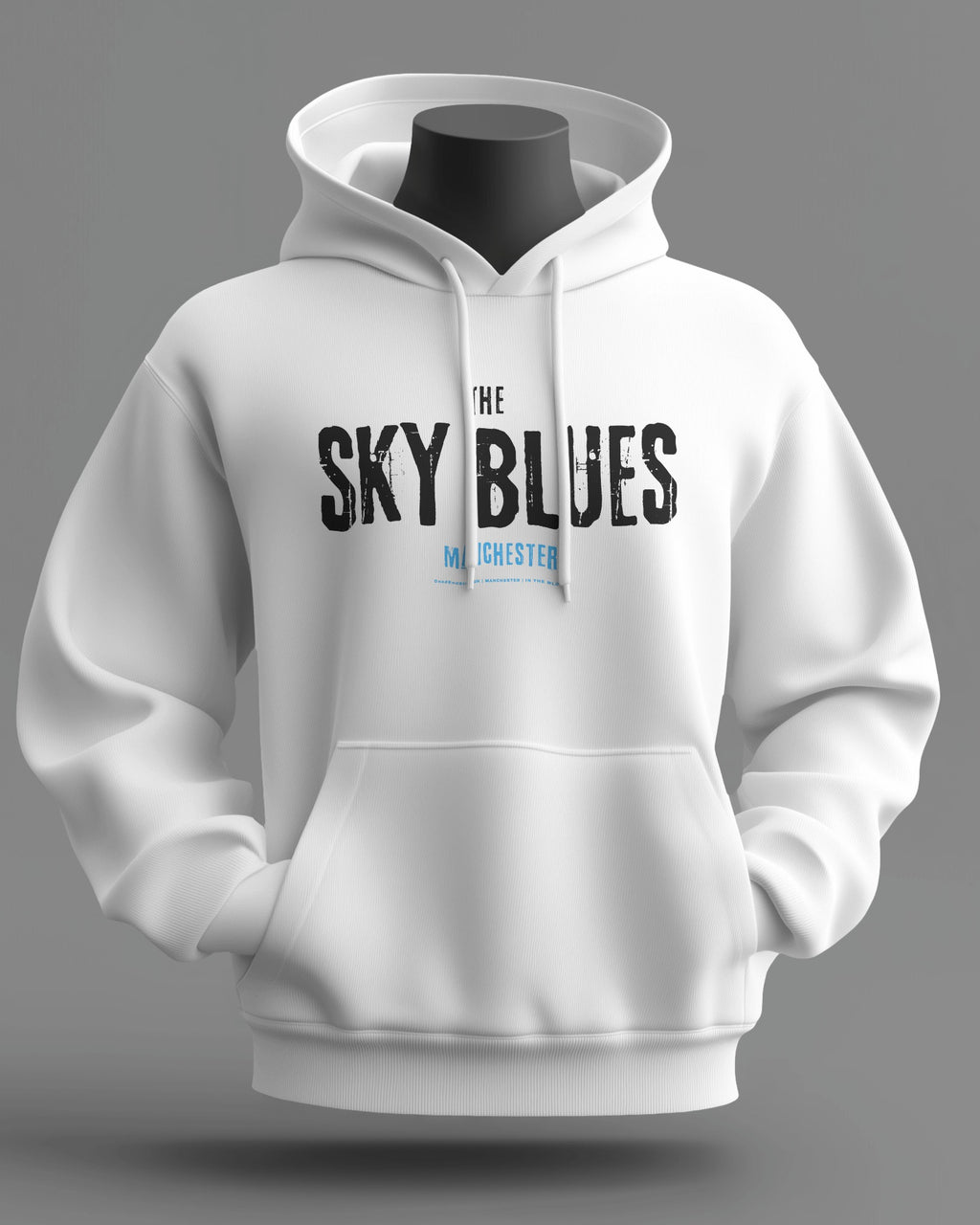 The SKY BLUES Midweight Hoodie | Manchester  | In The Blood