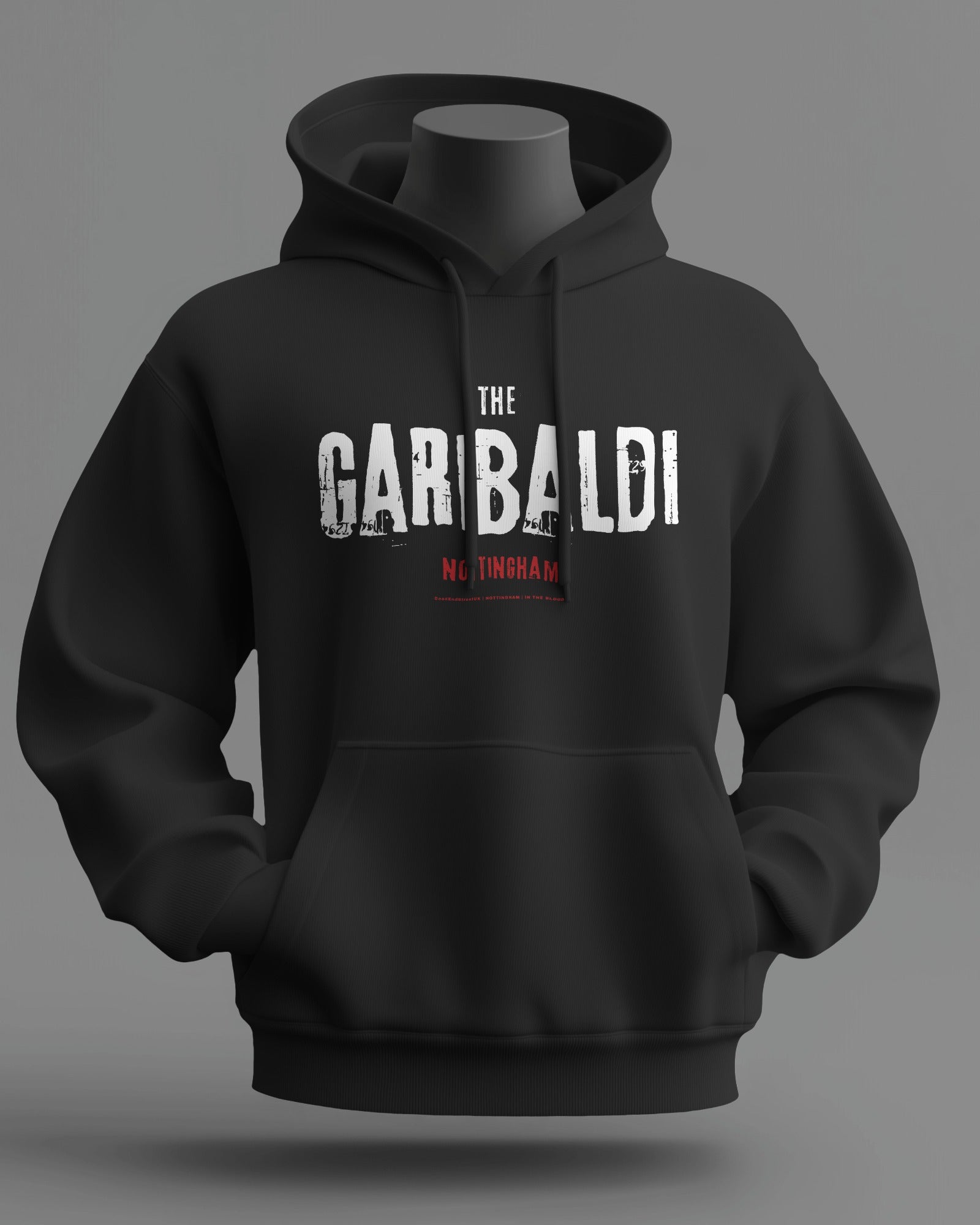 The GARIBALDI Midweight Hoodie | Nottingham | In The Blood