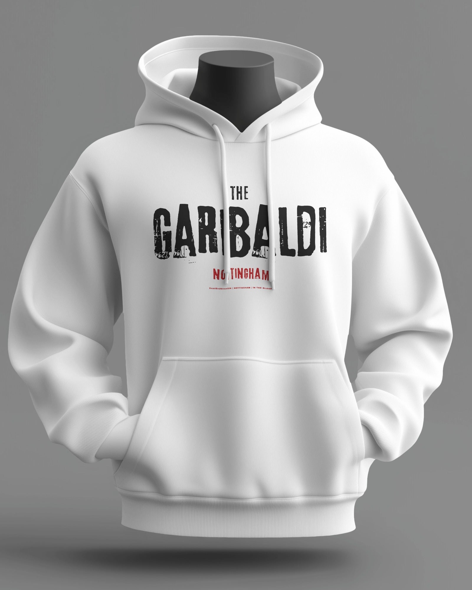 The GARIBALDI Midweight Hoodie | Nottingham | In The Blood