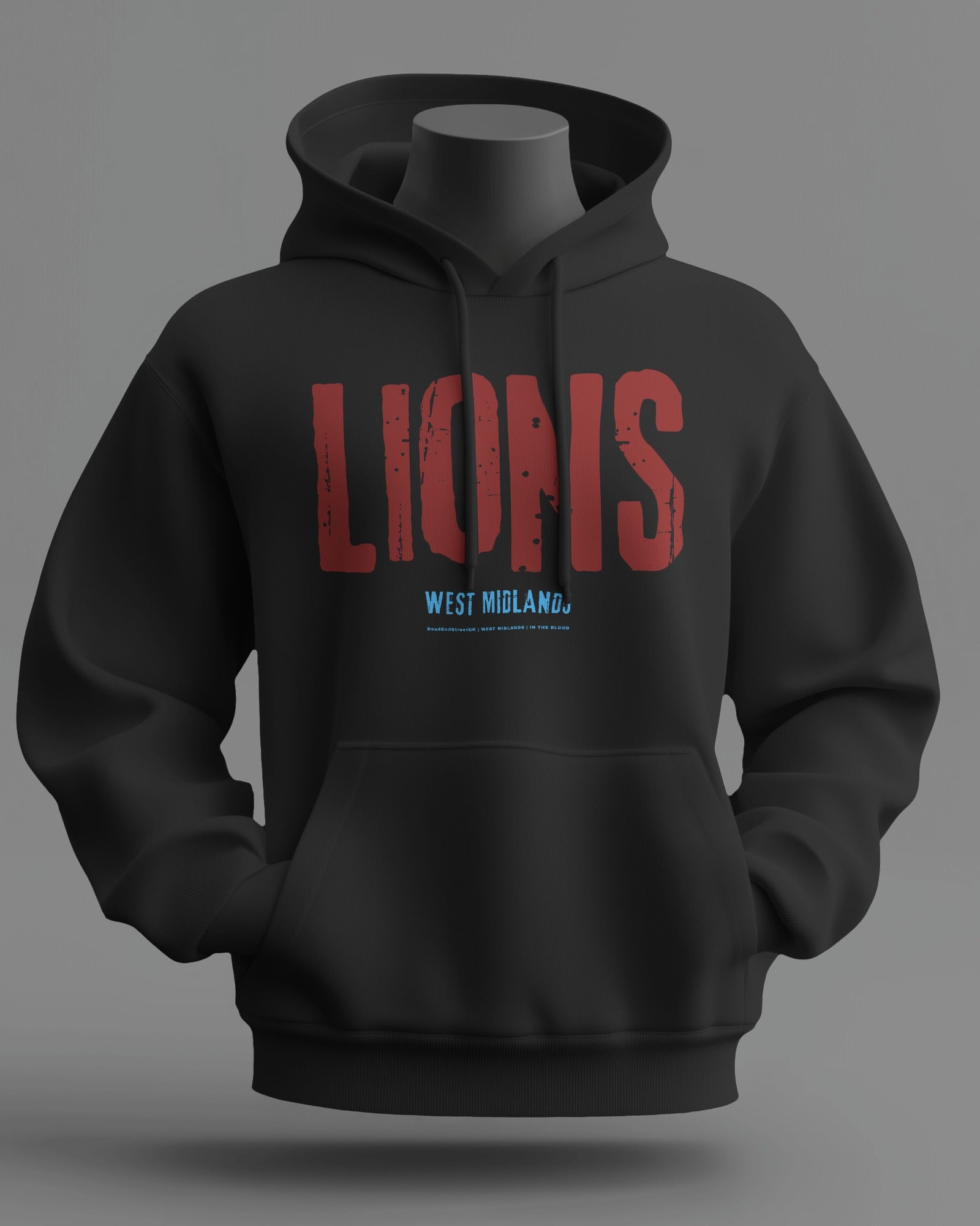 LIONS Midweight Hoodie | West Midlands | In The Blood