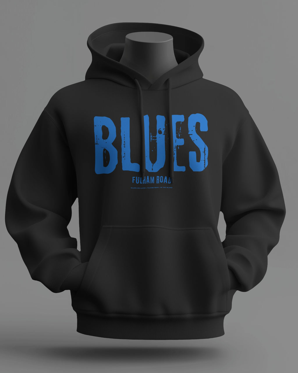 BLUES Midweight Hoodie | Fulham Road | In The Blood