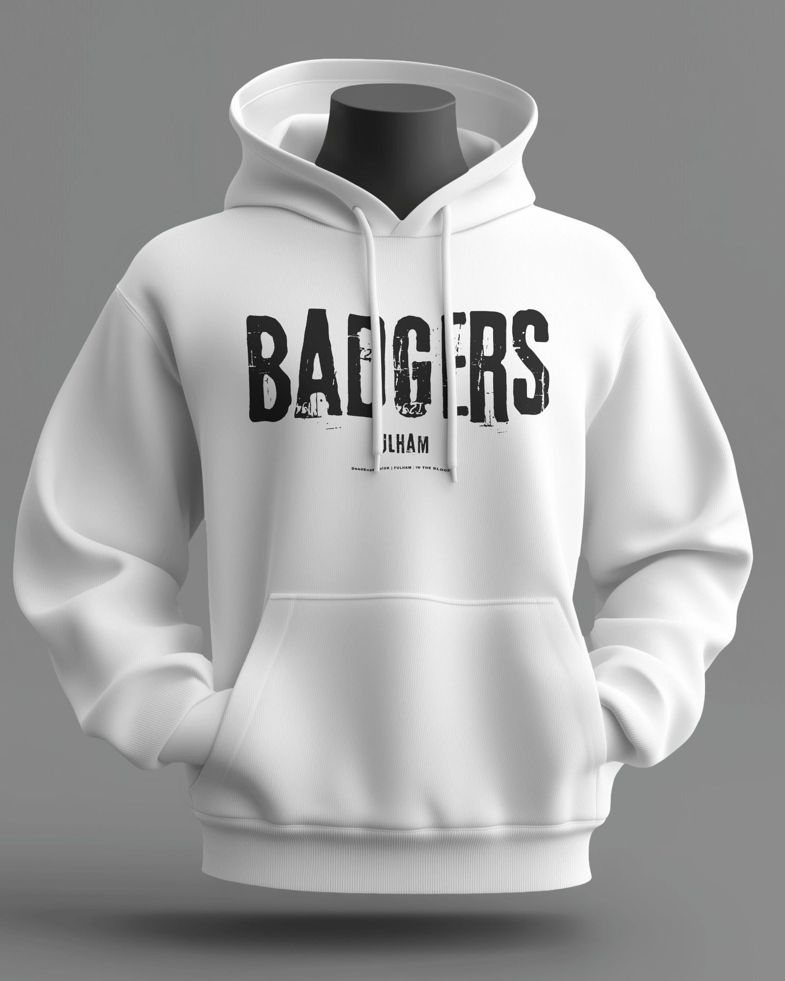 BADGERS Midweight Hoodie | Fulham | In The Blood