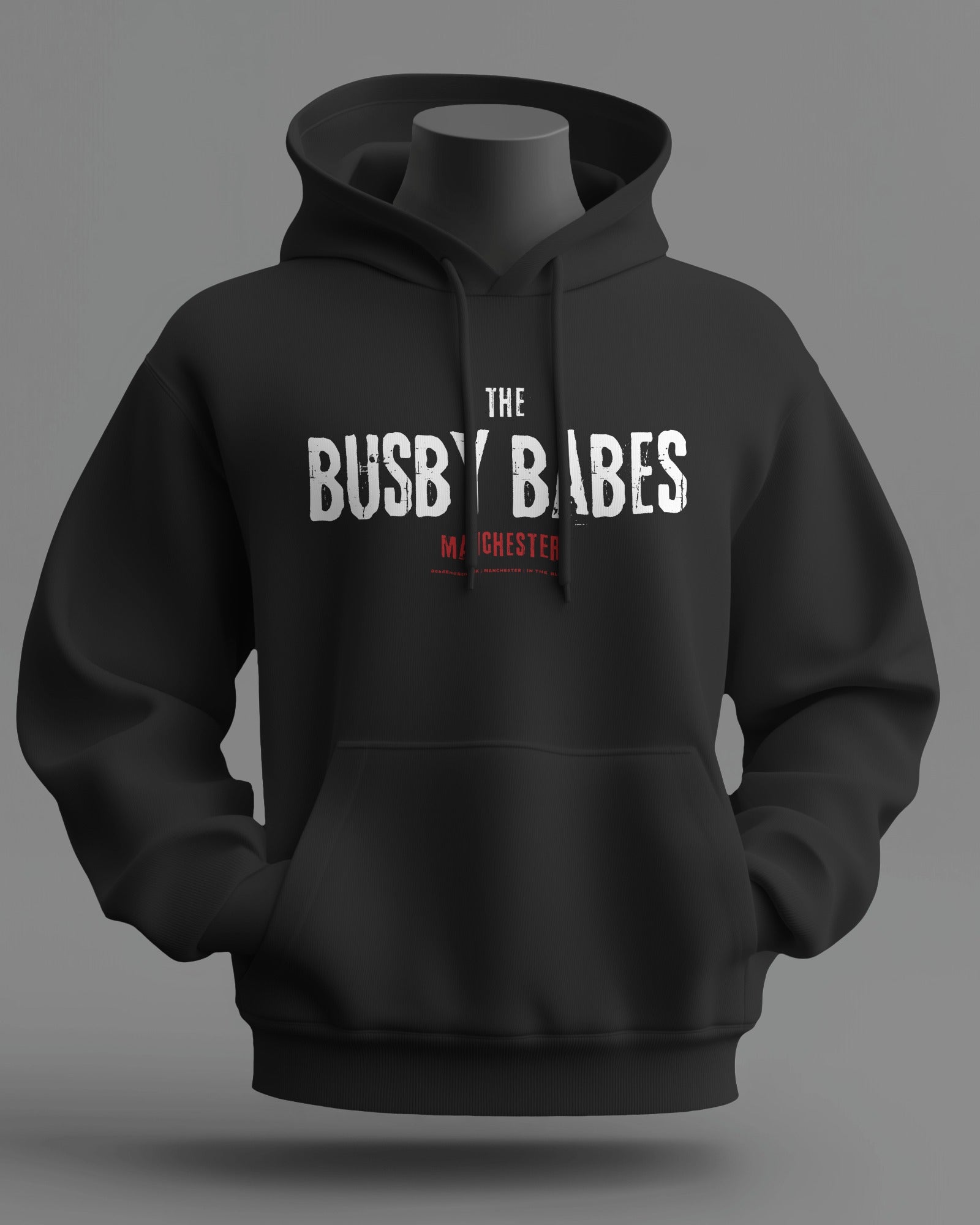 The BUSBY B Midweight Hoodie | Manchester | In The Blood