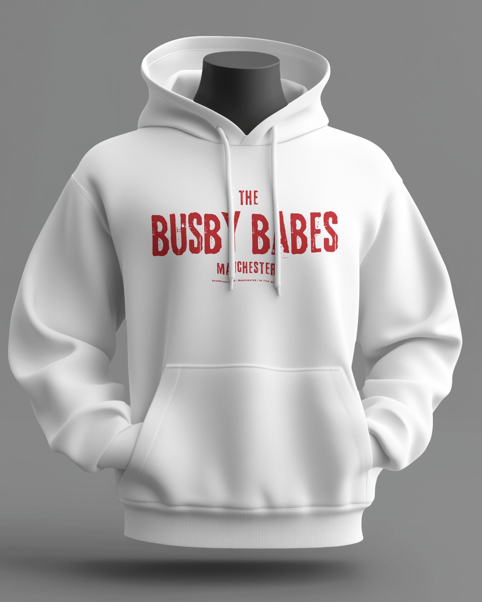 The BUSBY B Midweight Hoodie | Manchester | In The Blood