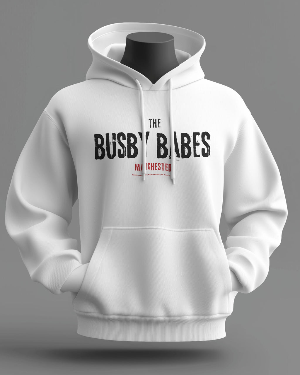 The BUSBY B Midweight Hoodie | Manchester | In The Blood