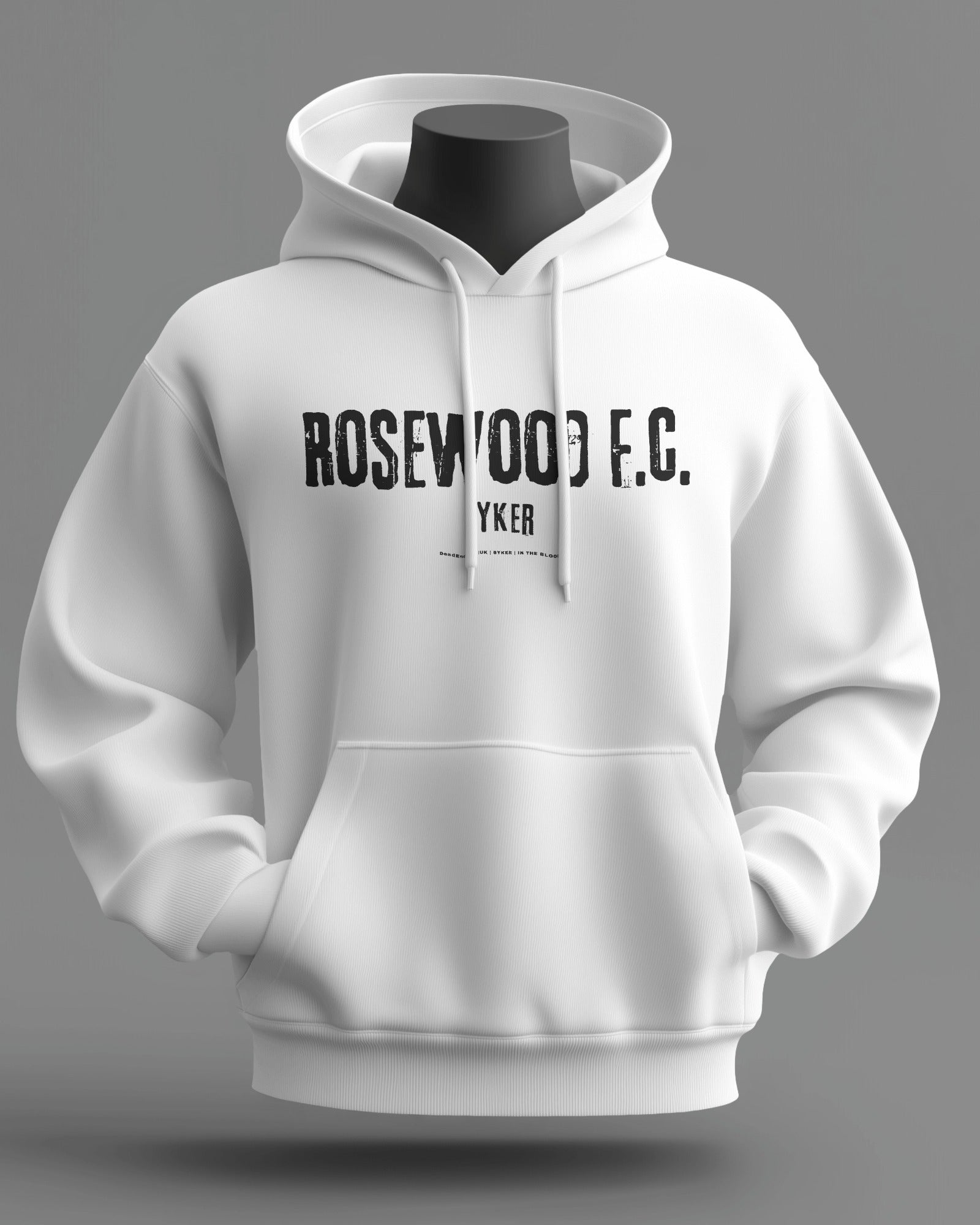 ROSEWOOD F.C. Midweight Hoodie | Byker Newcastle | In The Blood