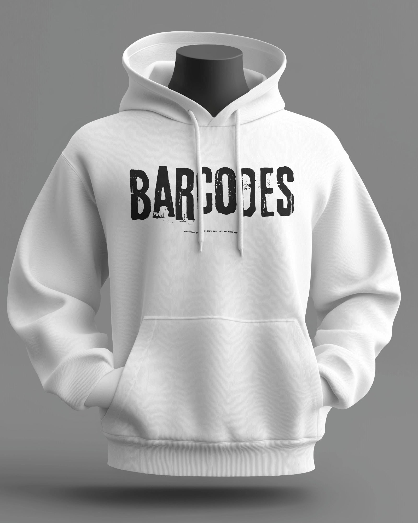 BARCODES Midweight Hoodie | Newcastle | In The Blood