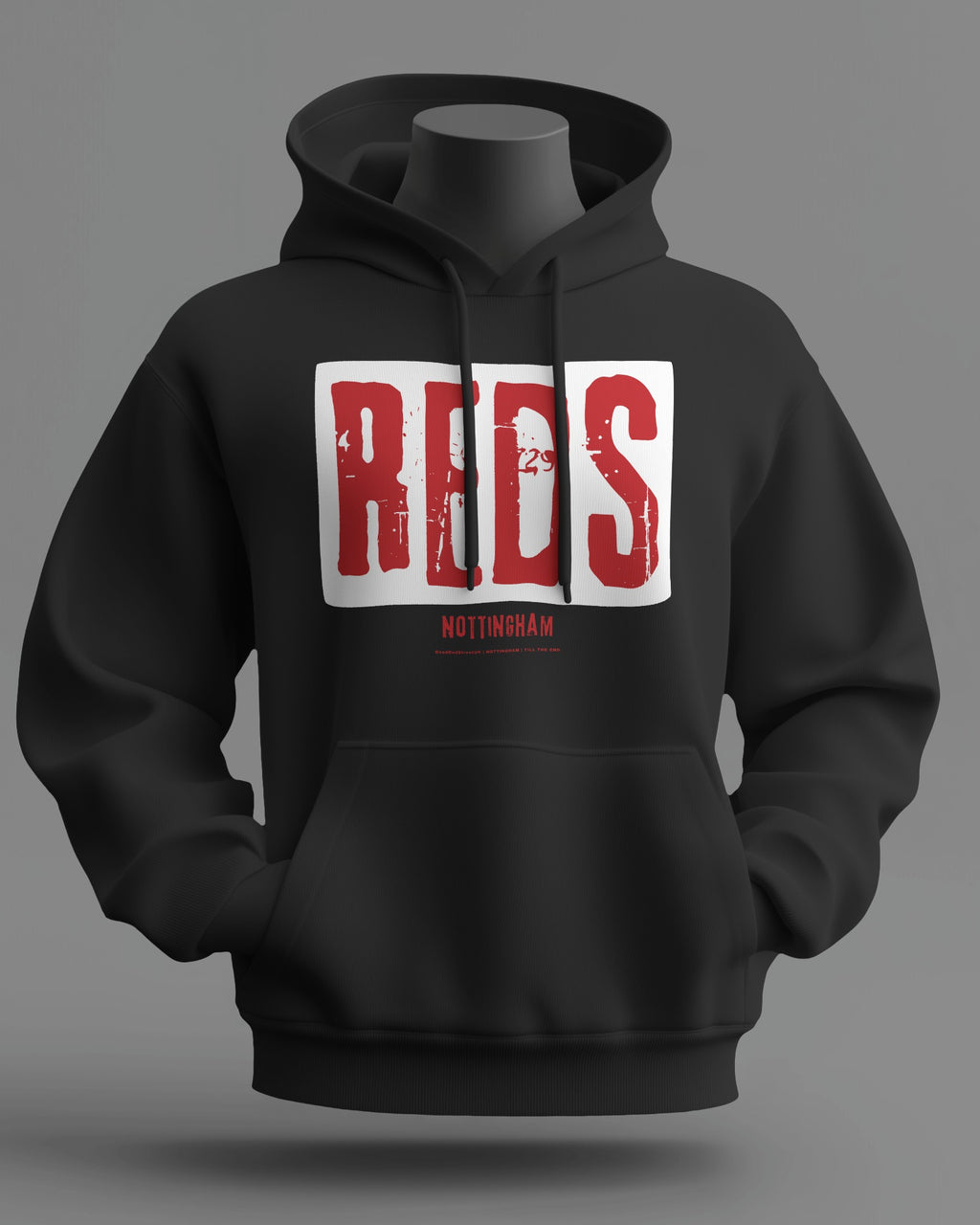 REDS Midweight Hoodie | Nottingham | Till the End