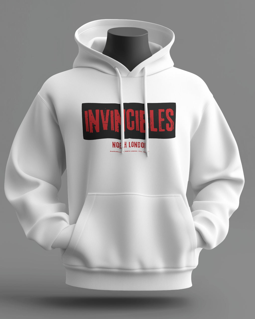 INVINCIBLES Midweight Hoodie | North London | Till the End