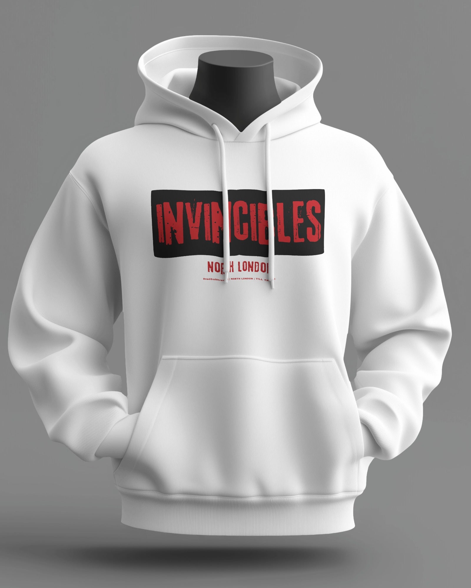 INVINCIBLES Midweight Hoodie | North London | Till the End