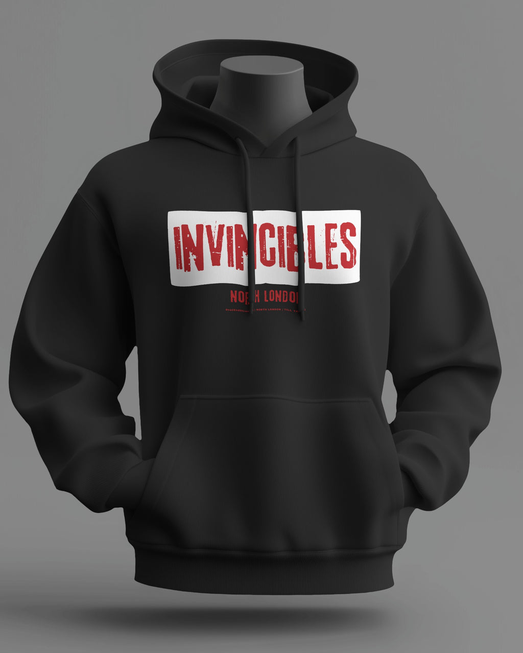 INVINCIBLES Midweight Hoodie | North London | Till the End