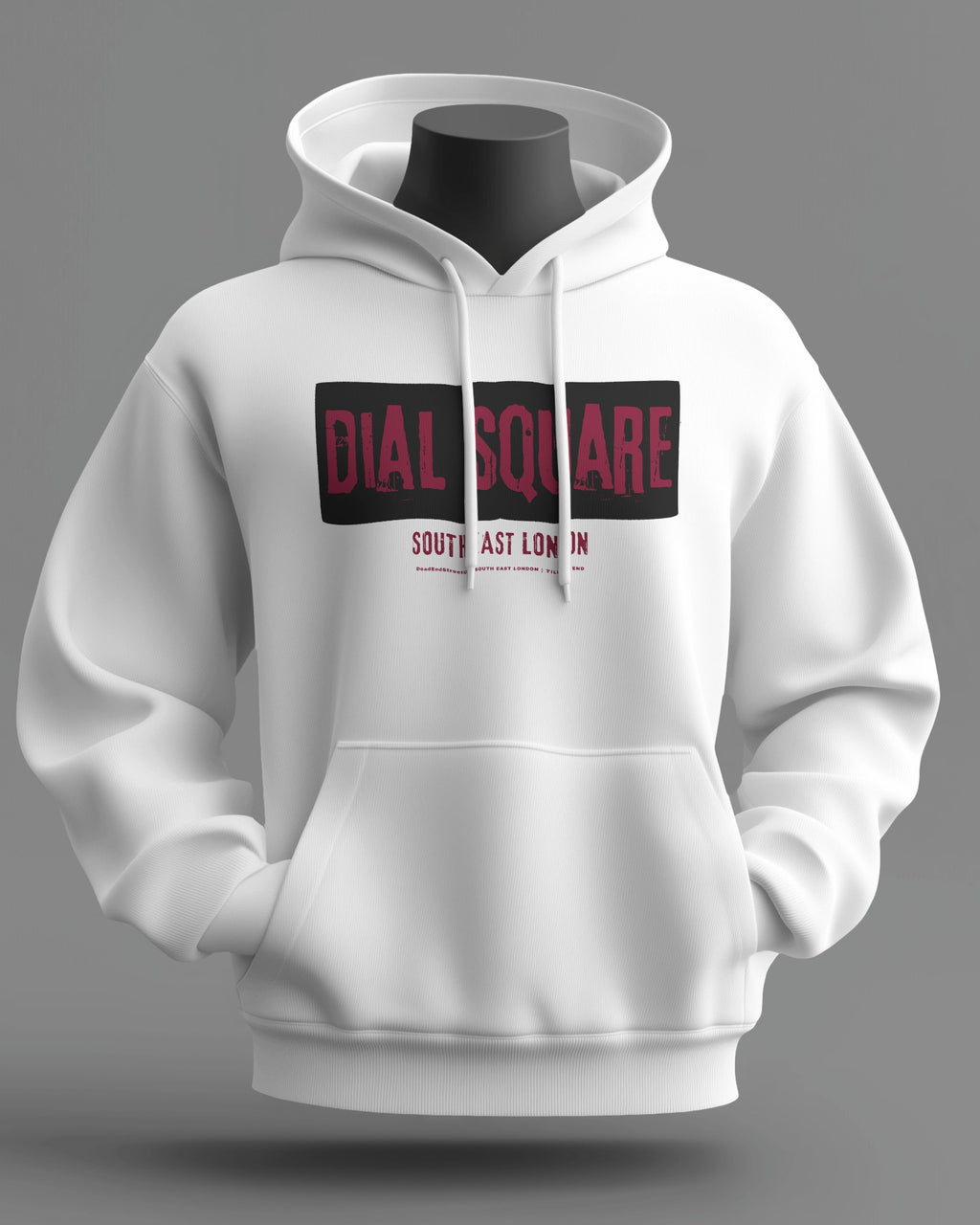 DIAL SQUARE Midweight Hoodie | South East London | Till the End