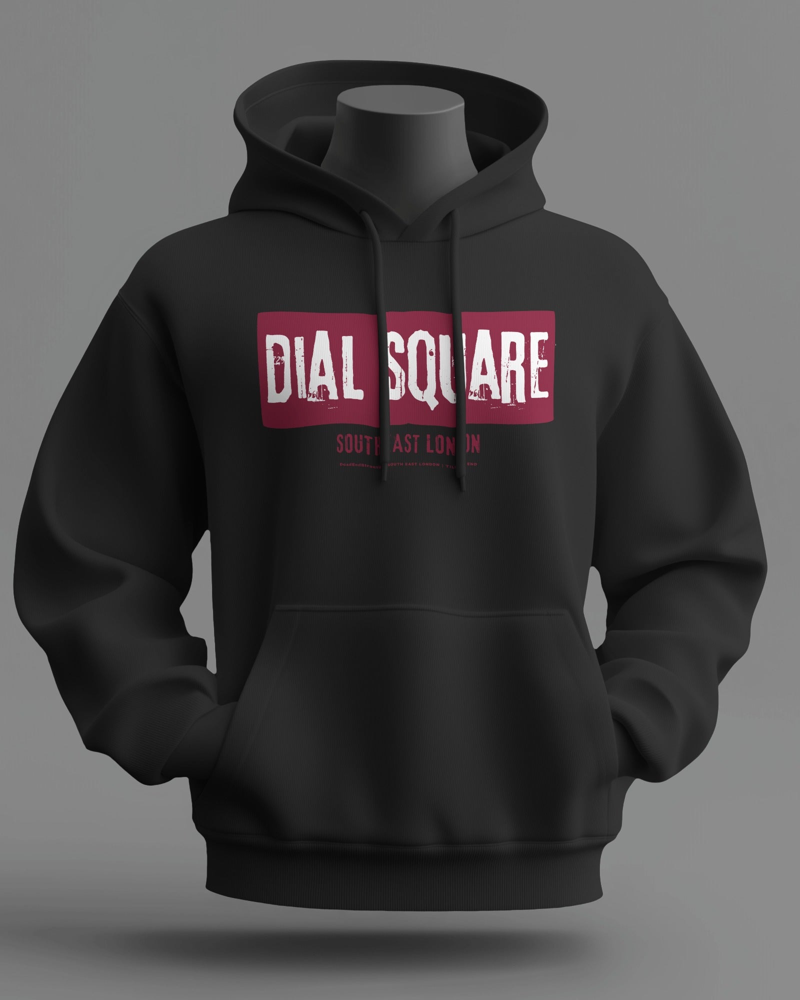 DIAL SQUARE Midweight Hoodie | South East London | Till the End