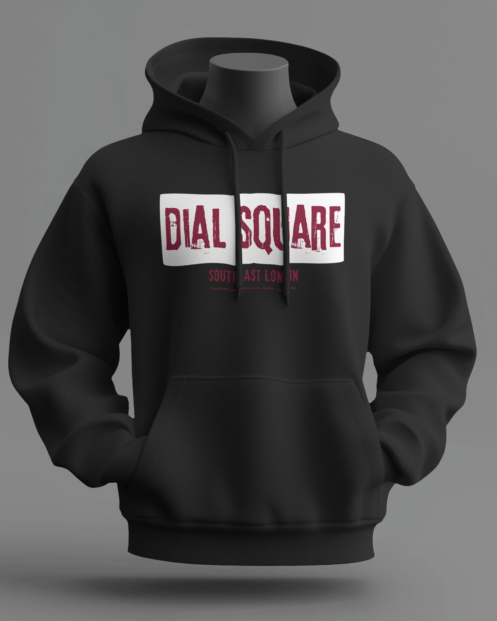 DIAL SQUARE Midweight Hoodie | South East London | Till the End