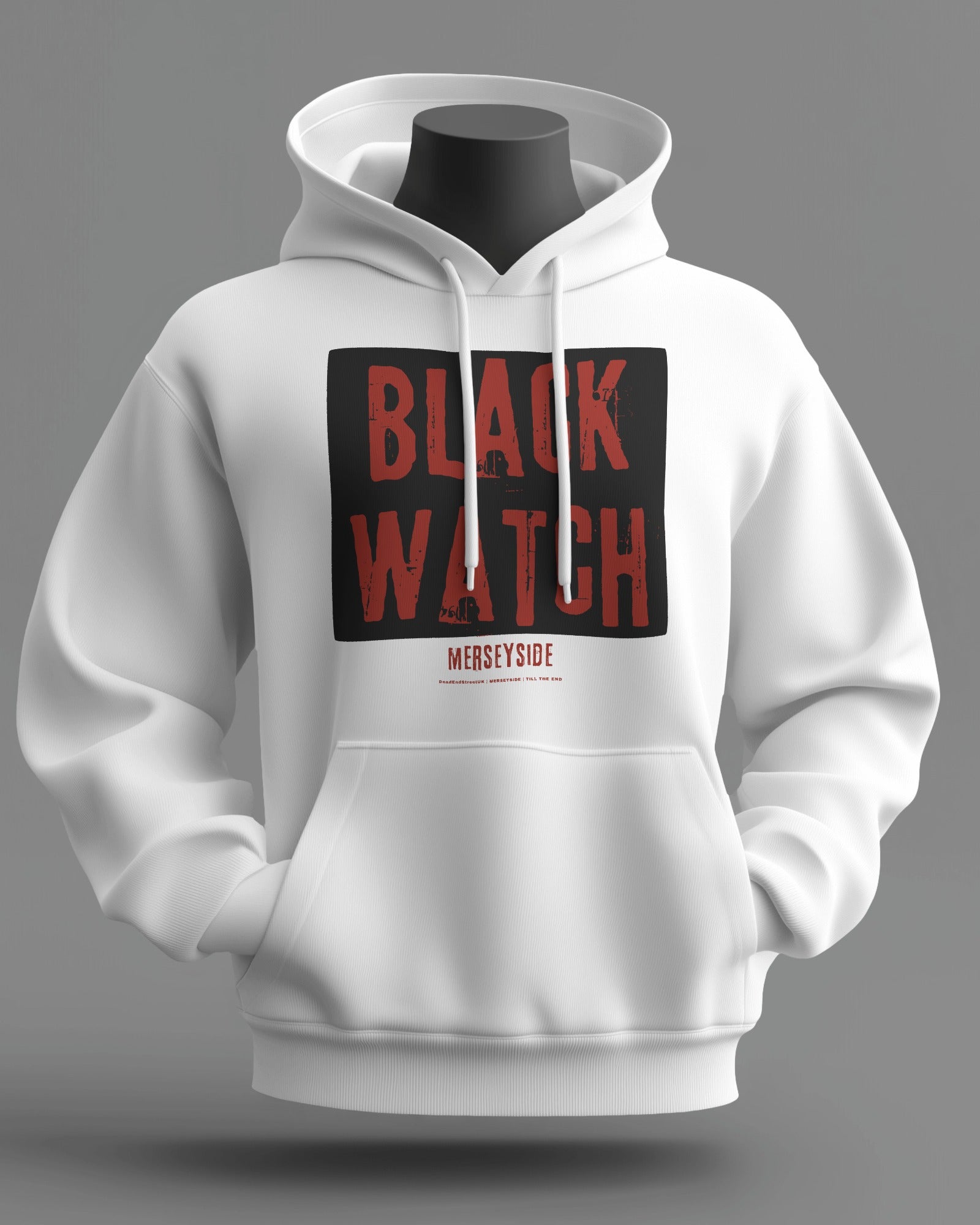 BLACK WATCH Midweight Hoodie | Merseyside | Till the End