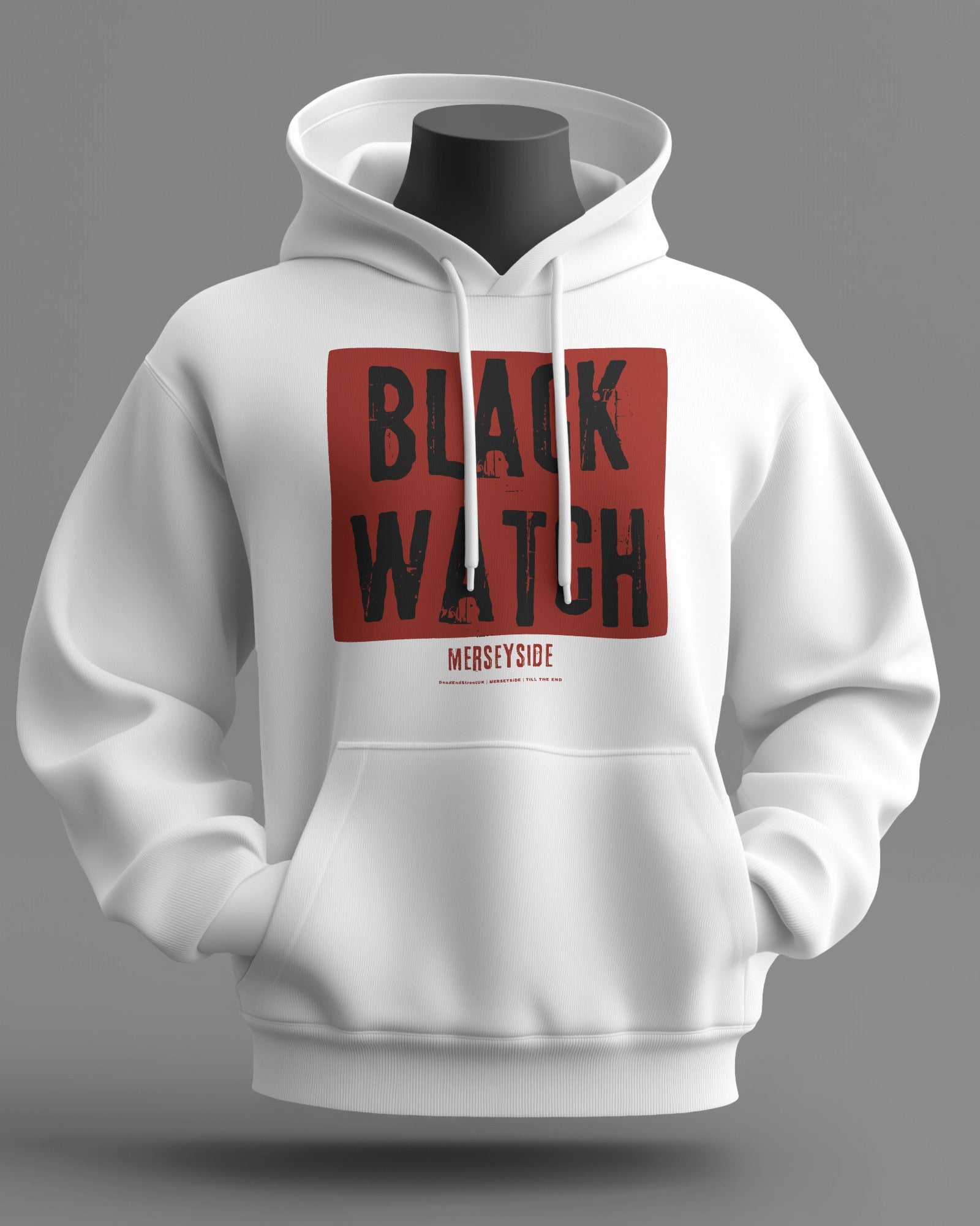BLACK WATCH Midweight Hoodie | Merseyside | Till the End
