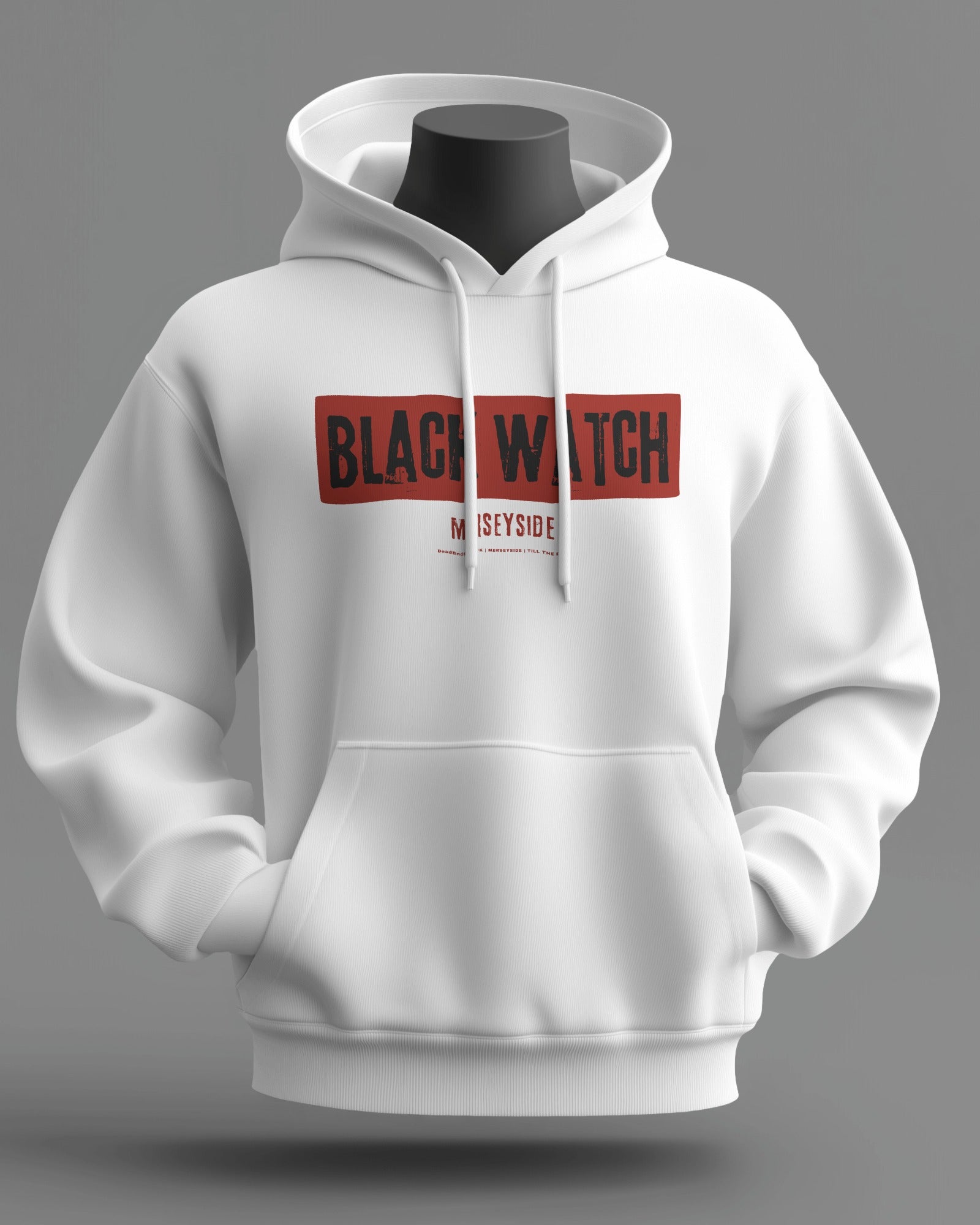 BLACK WATCH Midweight Hoodie | Merseyside | Till the End