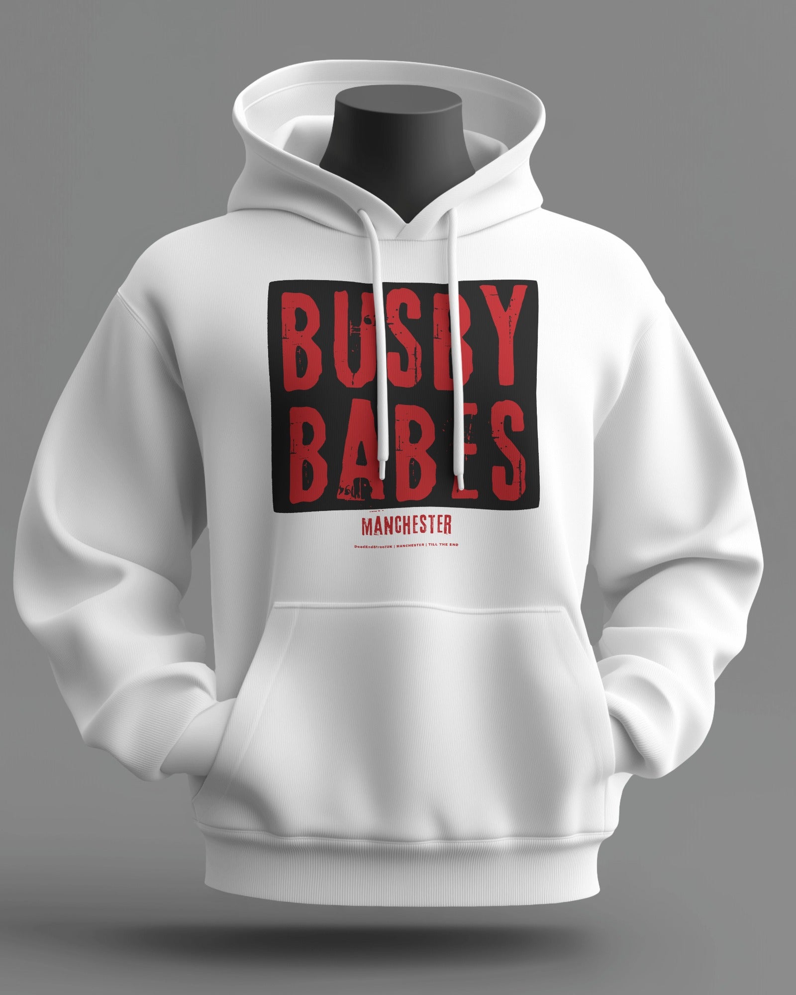 BUSBY B Midweight Hoodie | Manchester | Till the End