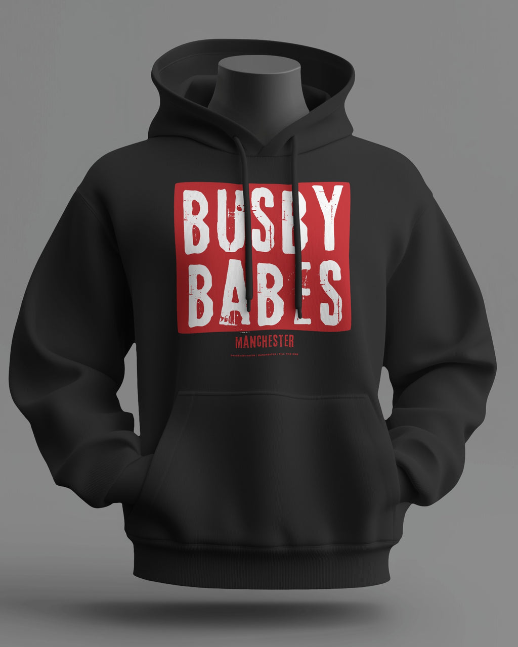 BUSBY B Midweight Hoodie | Manchester | Till the End