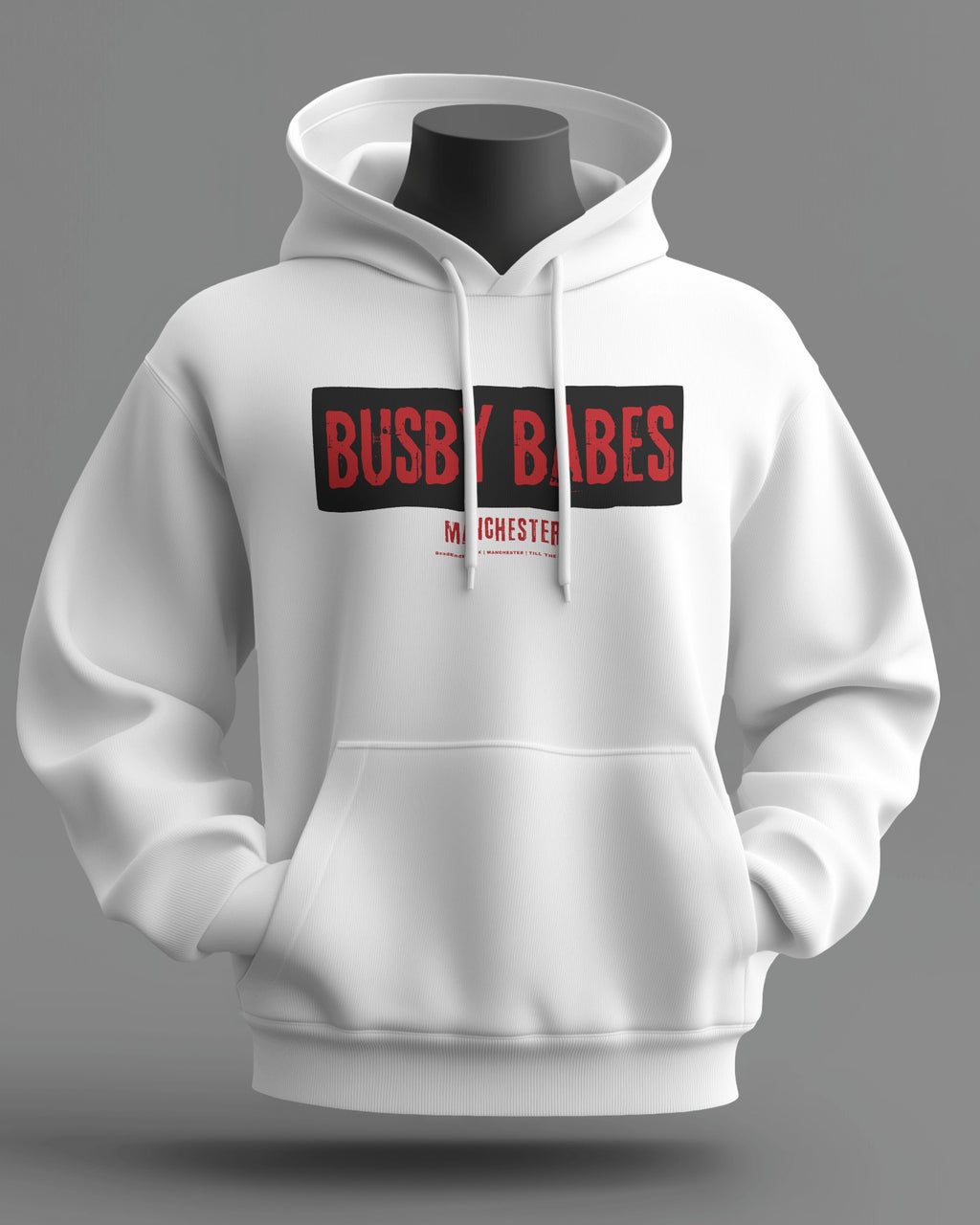 BUSBY B Midweight Hoodie | Manchester | Till the End