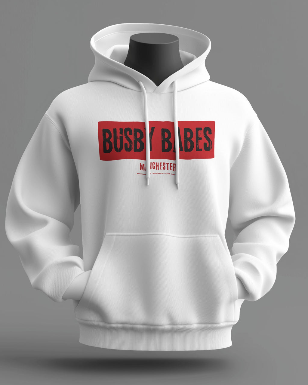 BUSBY B Midweight Hoodie | Manchester | Till the End