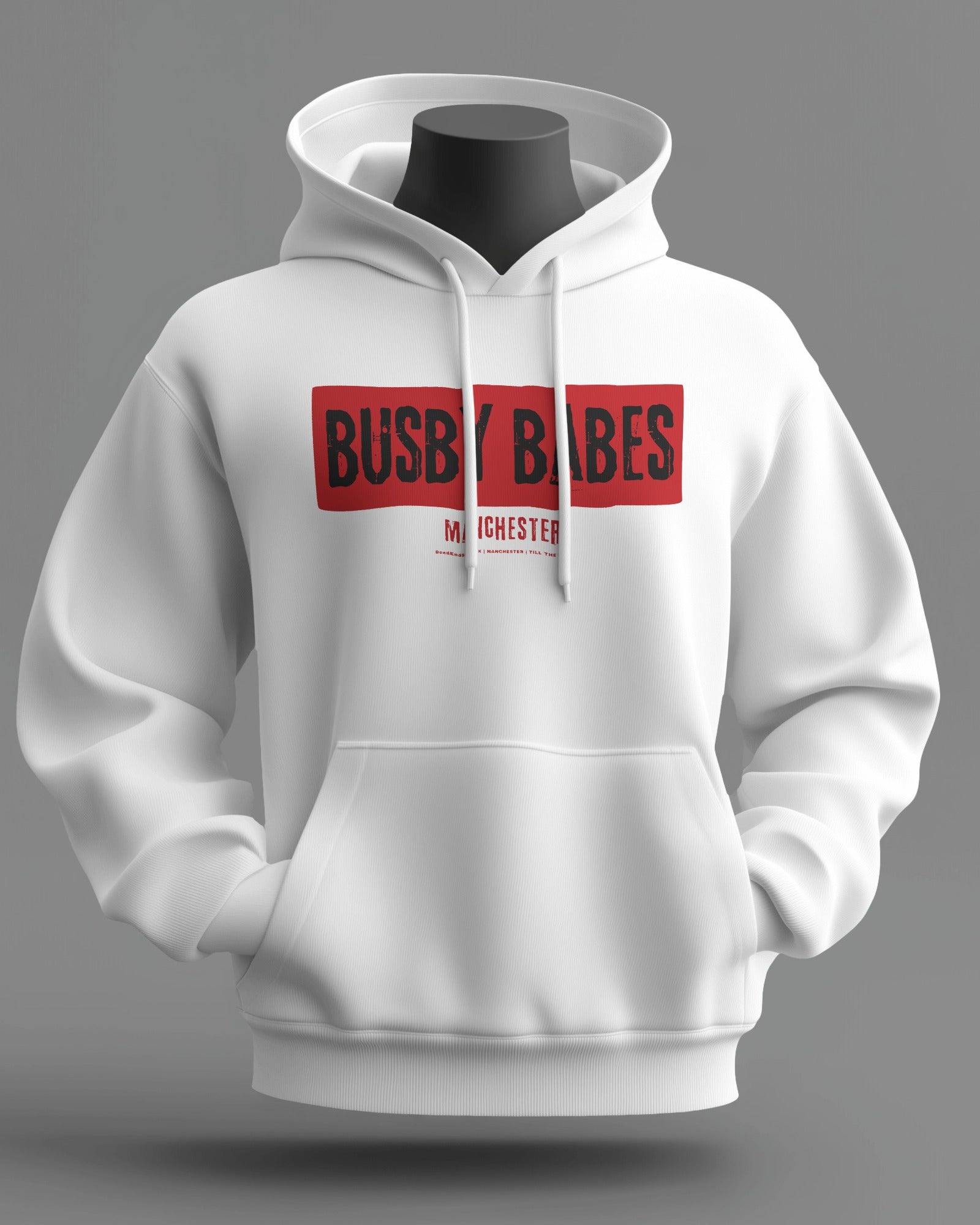 BUSBY B Midweight Hoodie | Manchester | Till the End