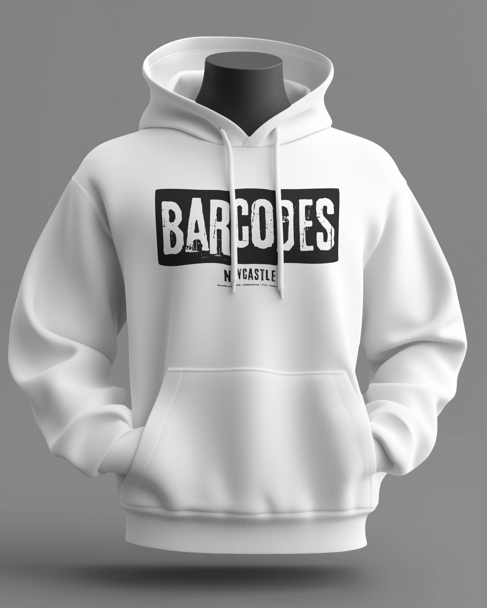 BARCODES Midweight Hoodie | Newcastle | Till the End