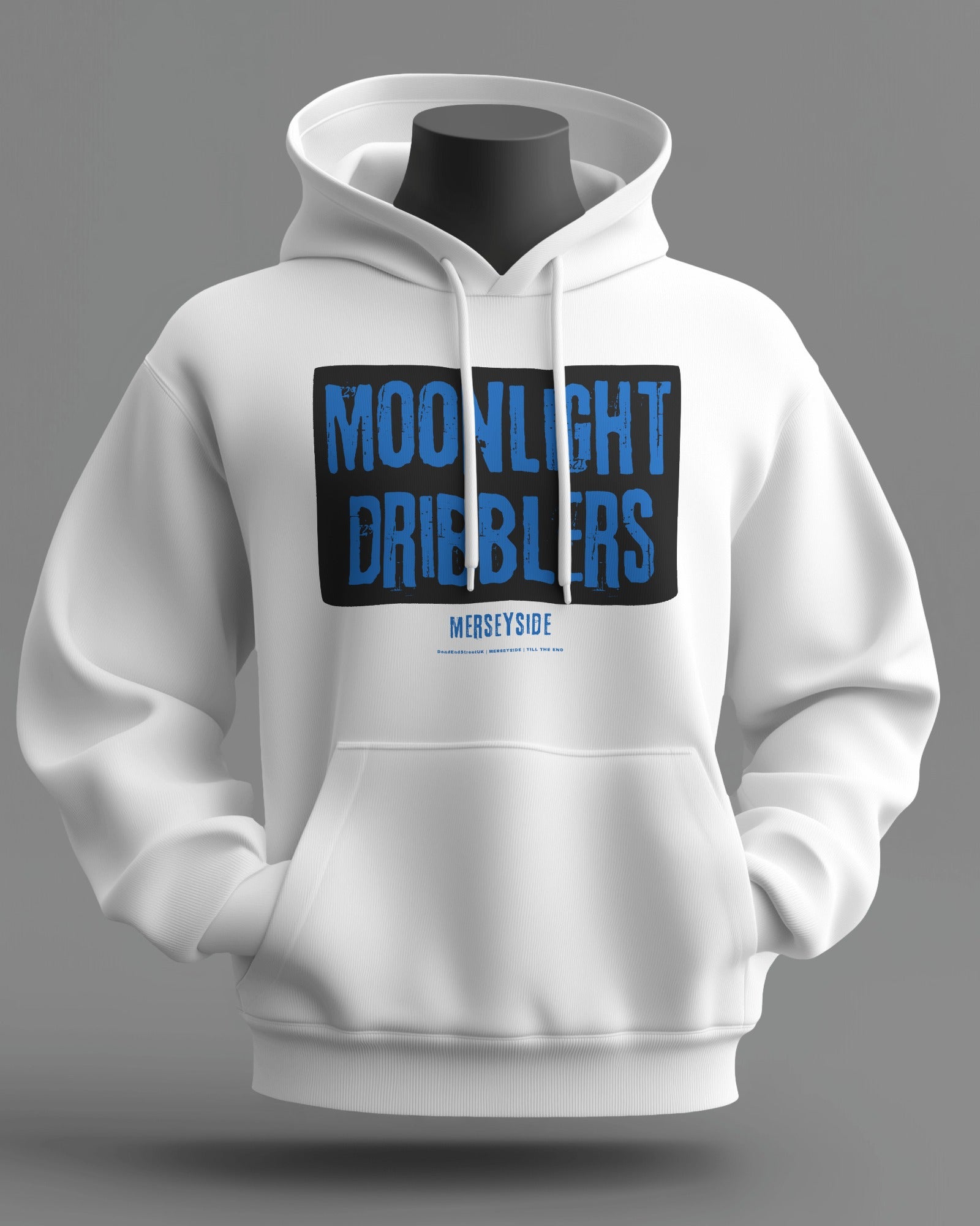 MOONLIGHT DRIBBLERS Midweight Hoodie | Merseyside | Till the End