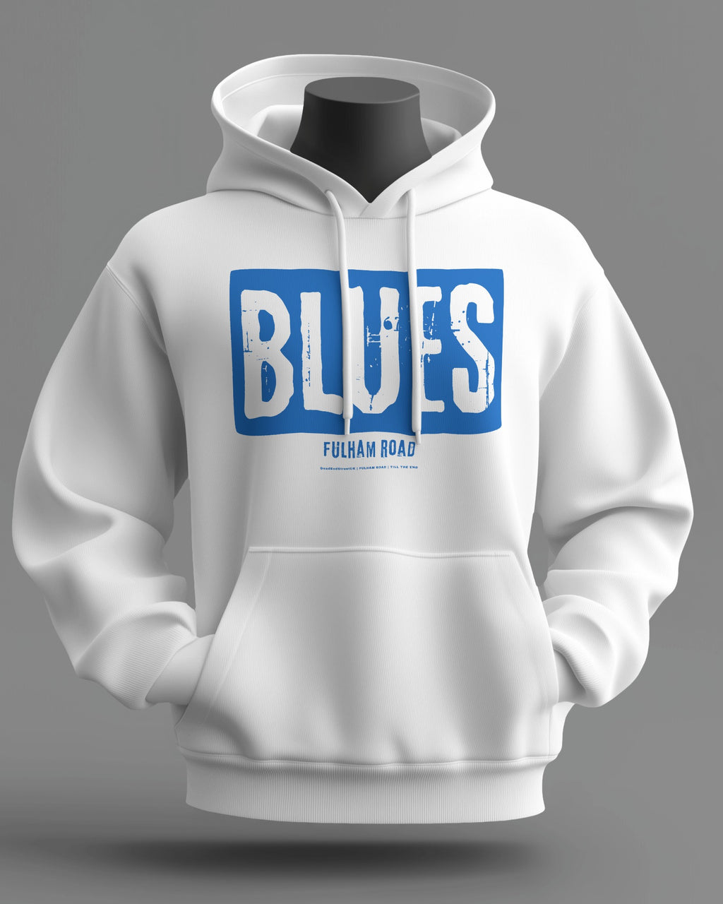 BLUES Midweight Hoodie | Fulham Road | Till the End