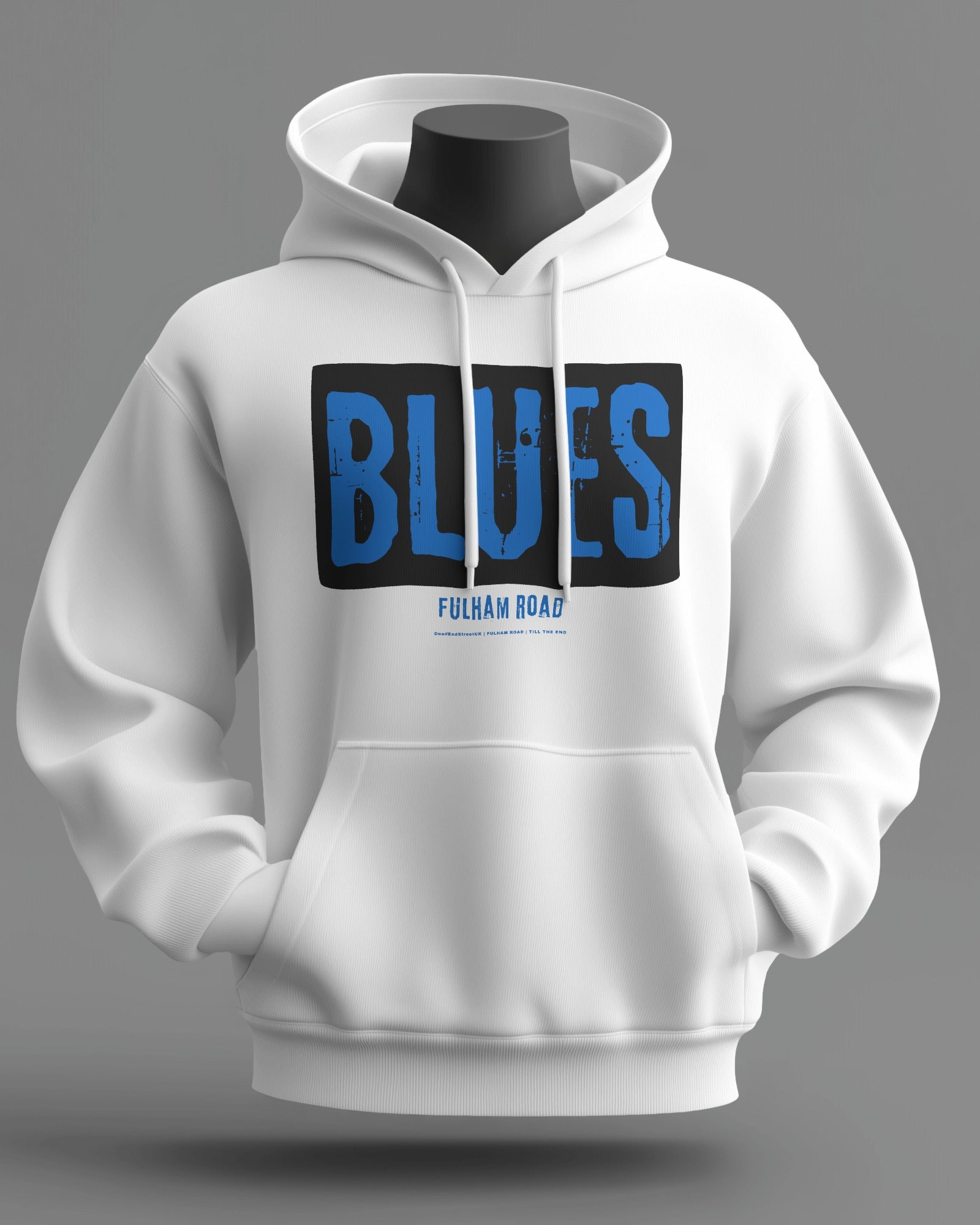 BLUES Midweight Hoodie | Fulham Road | Till the End