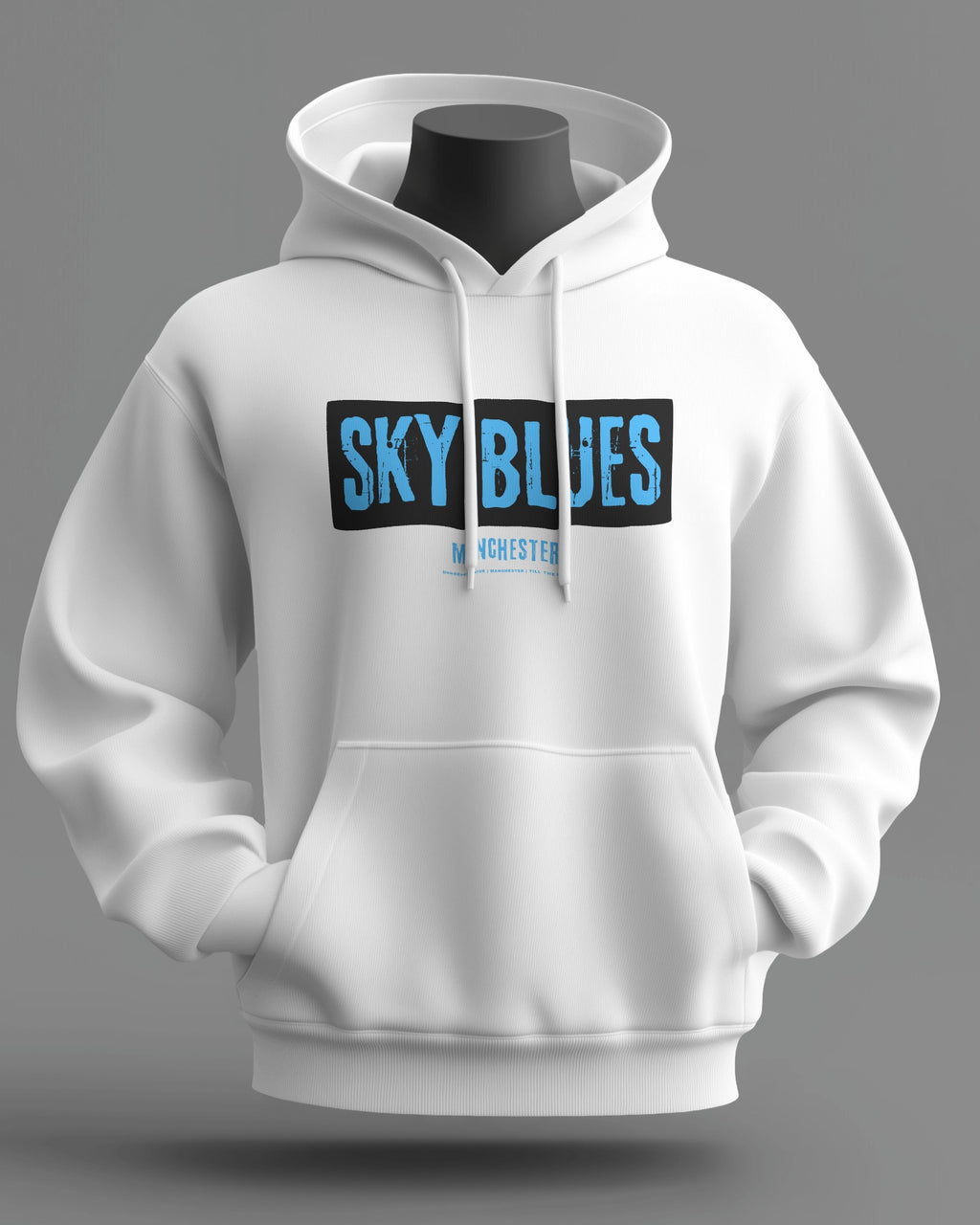 SKY BLUES Midweight Hoodie | Manchester  | Till the End