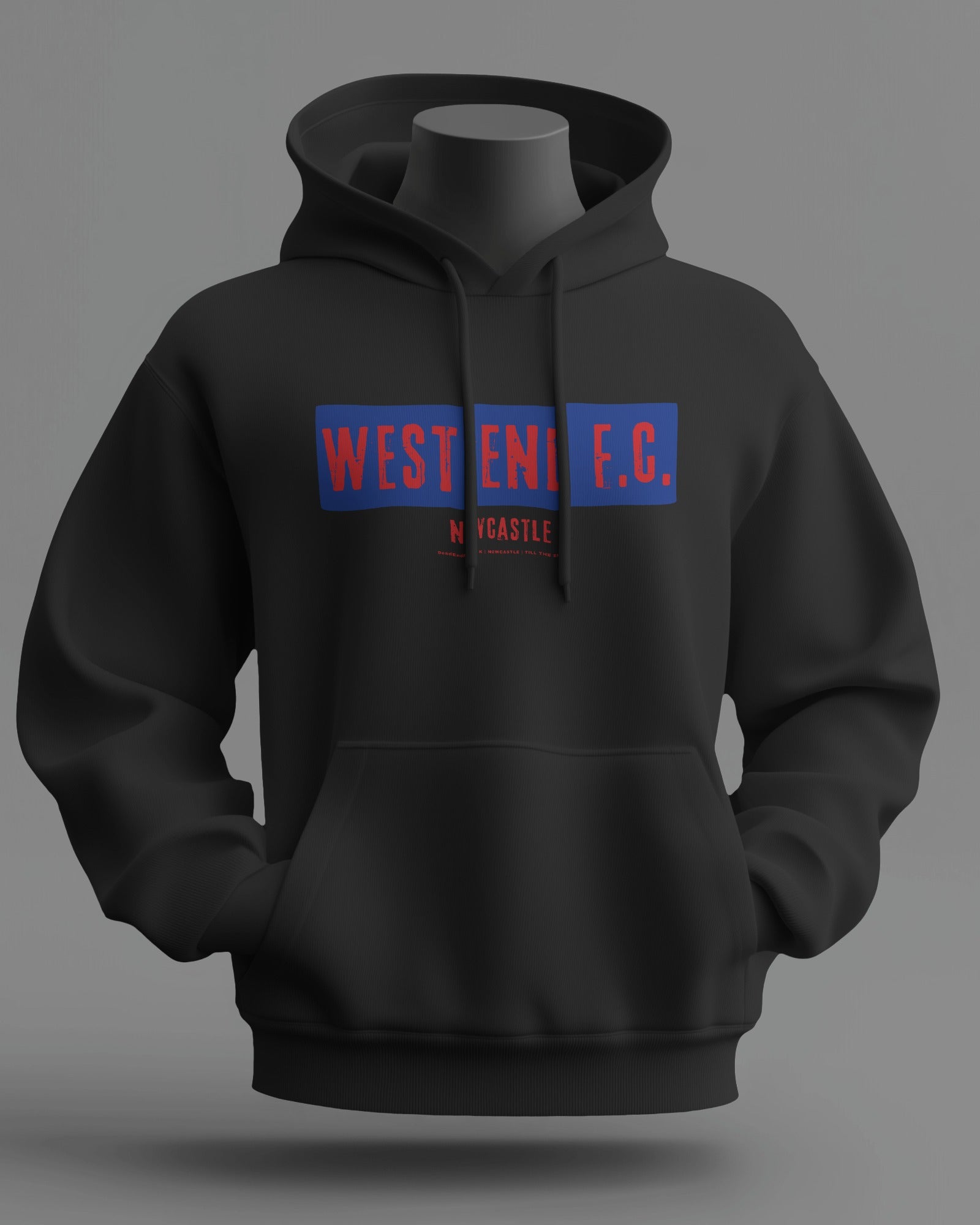 WEST END F.C. Midweight Hoodie | Newcastle | Till the End