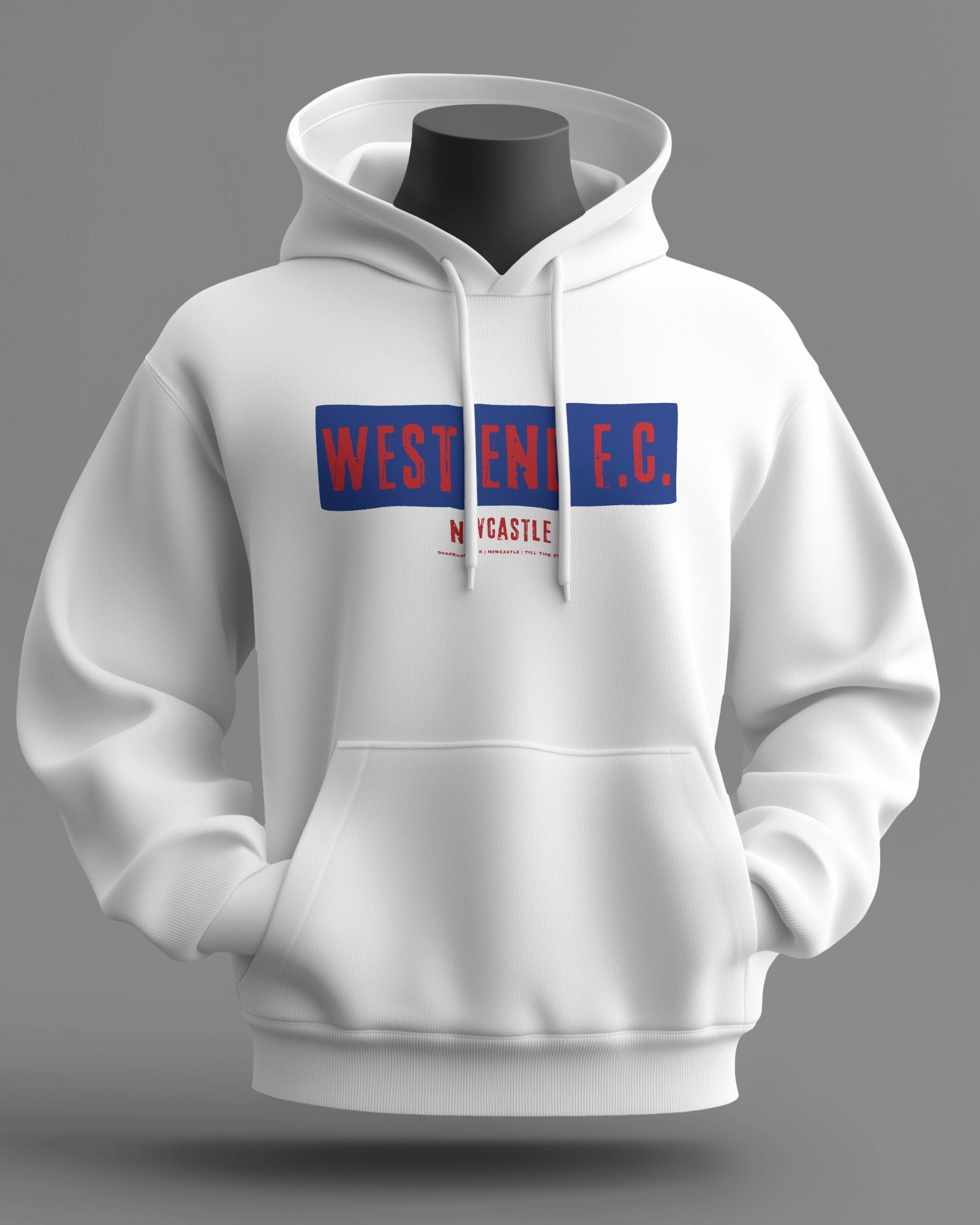 WEST END F.C. Midweight Hoodie | Newcastle | Till the End