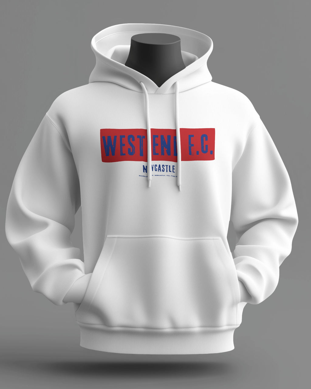 WEST END F.C. Midweight Hoodie | Newcastle | Till the End
