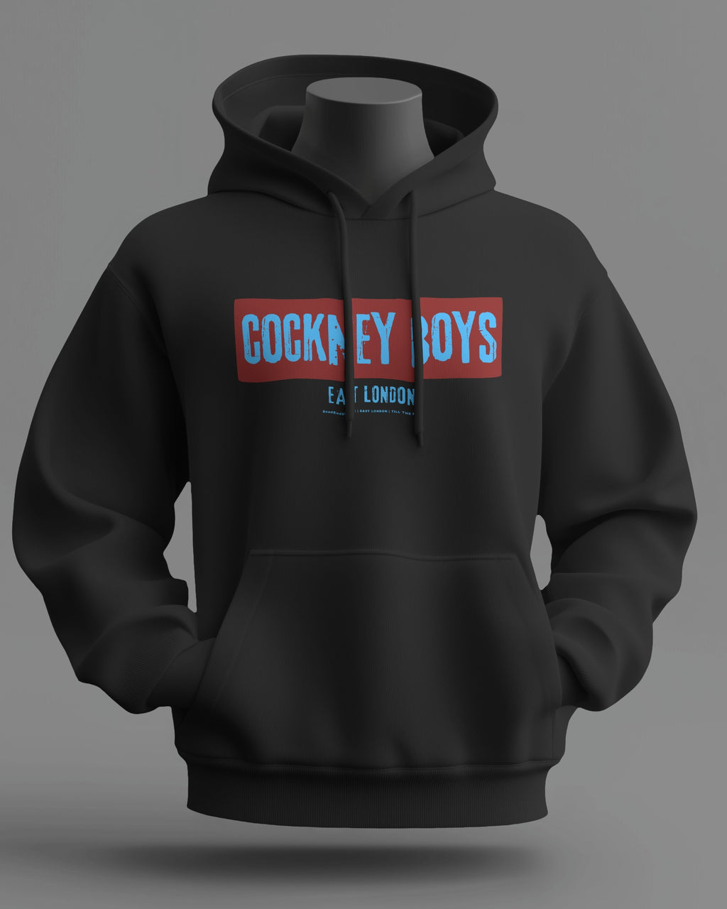 COCKNEY BOYS Midweight Hoodie | East London | Till the End