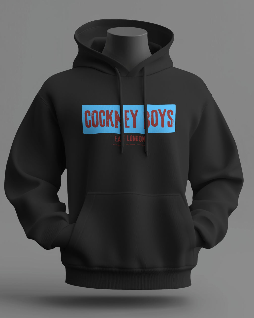 COCKNEY BOYS Midweight Hoodie | East London | Till the End