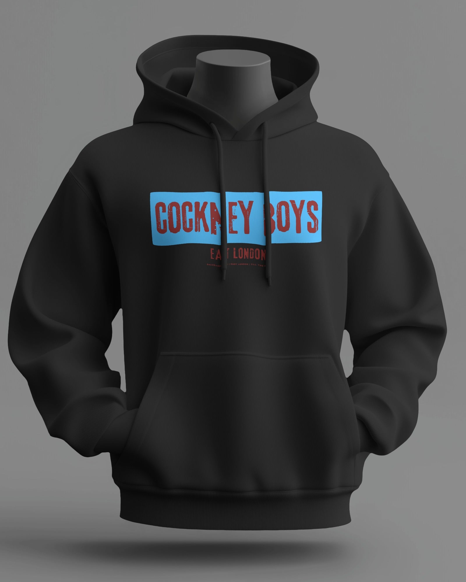 COCKNEY BOYS Midweight Hoodie | East London | Till the End