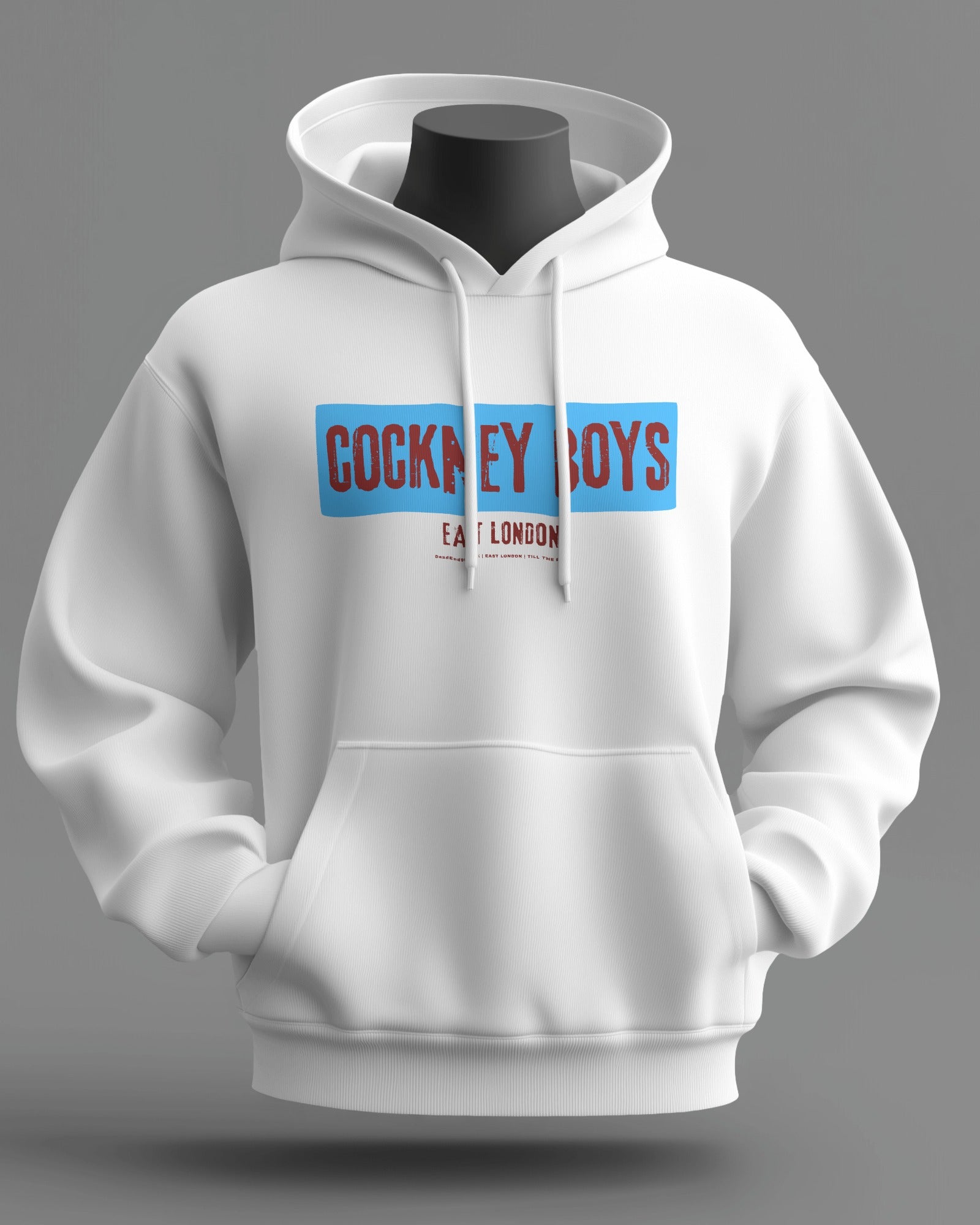 COCKNEY BOYS Midweight Hoodie | East London | Till the End