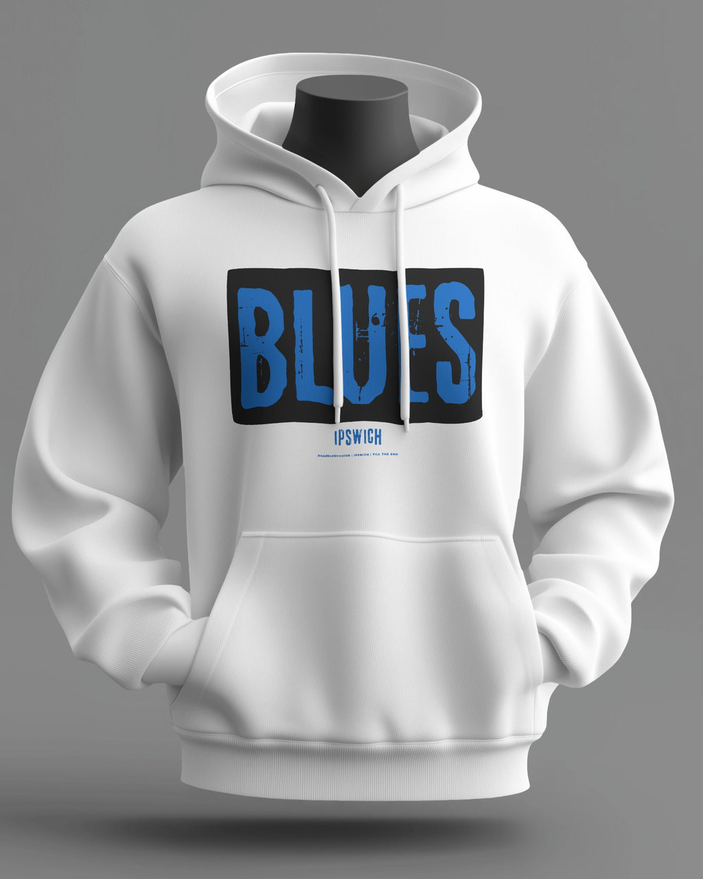 BLUES Midweight Hoodie | Ipswich | Till the End
