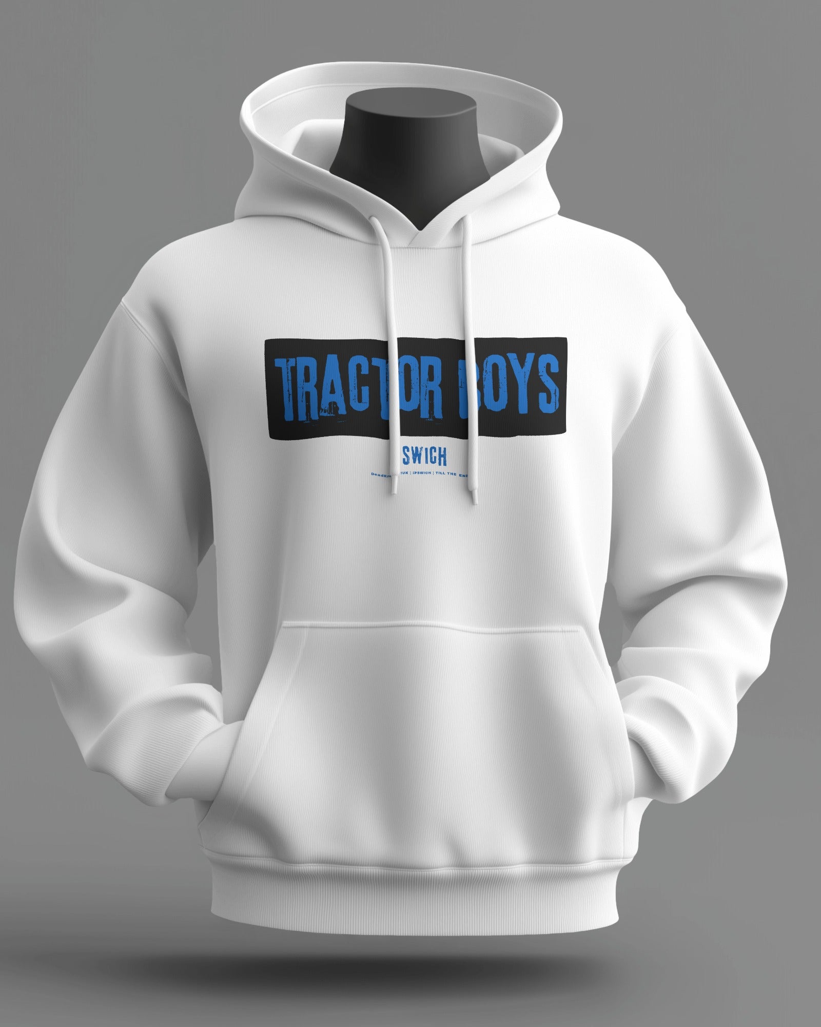 TRACTOR BOYS Midweight Hoodie | Ipswich | Till the End