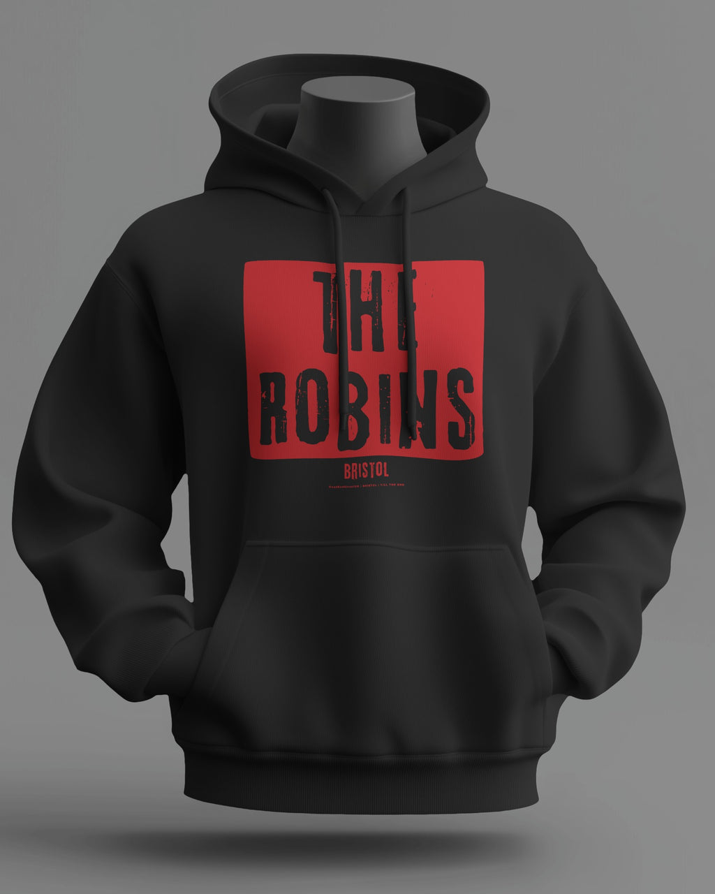 THE ROBINS Midweight Hoodie | Bristol City | Till the End
