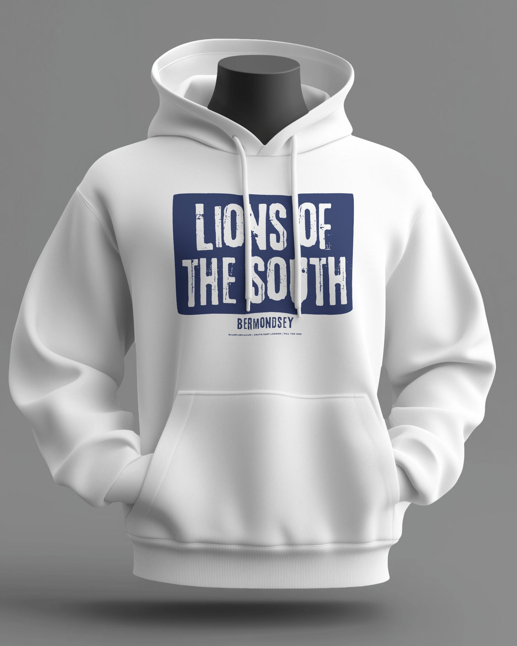 LIONS OF THE SOUTH Midweight Hoodie | Millwall | Till the End