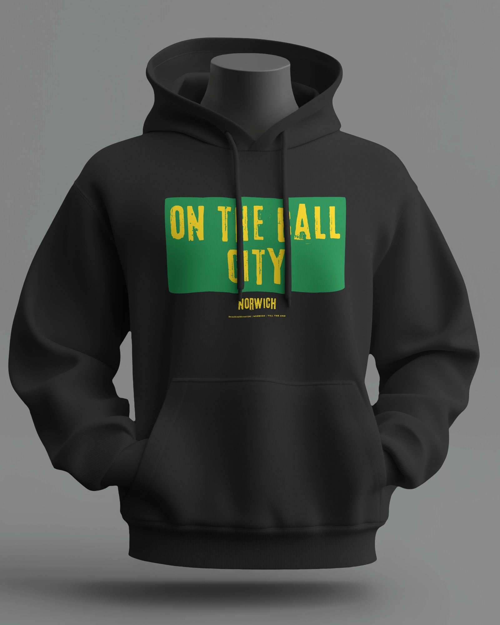 ON THE BALL CITY Midweight Hoodie | Norwich | Till the End